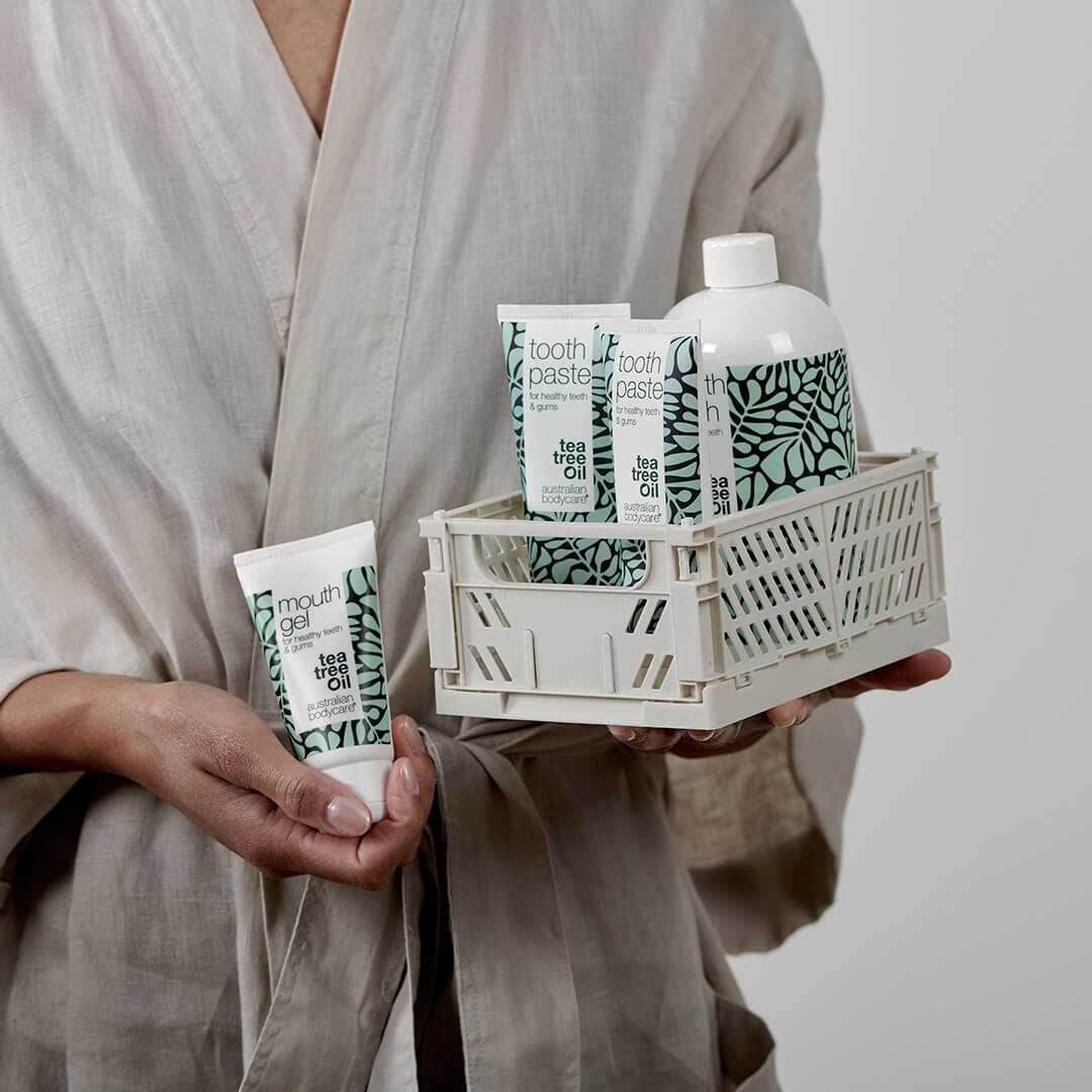 Startpakket – 5 mondproducten - Startpakket voor een goede mondhygiëne en verzorging van parodontitis en schimmel
