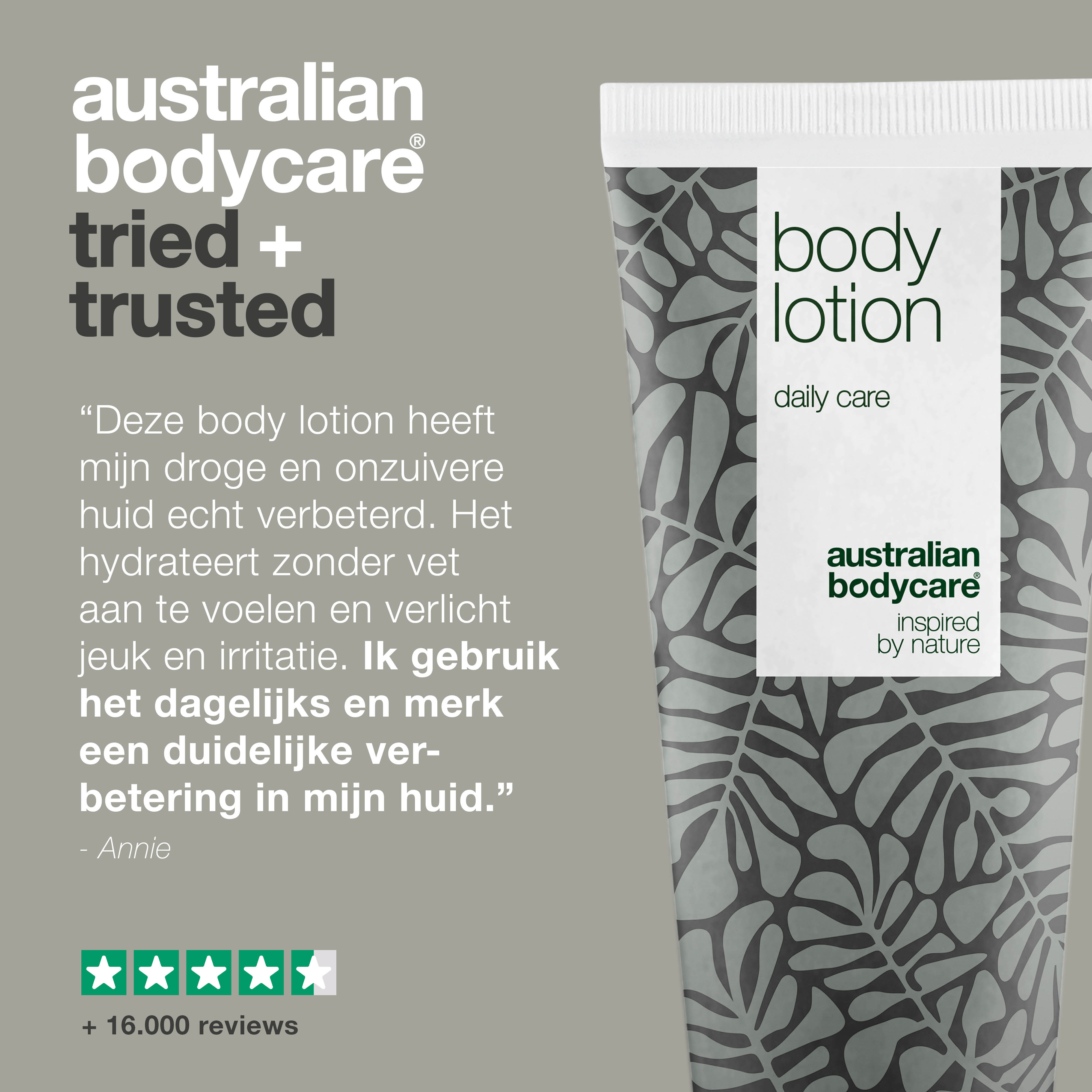 Anti-Puistjes Body Lotion — Verzorgt en voorkomt een droge, jeukende en onzuivere huid