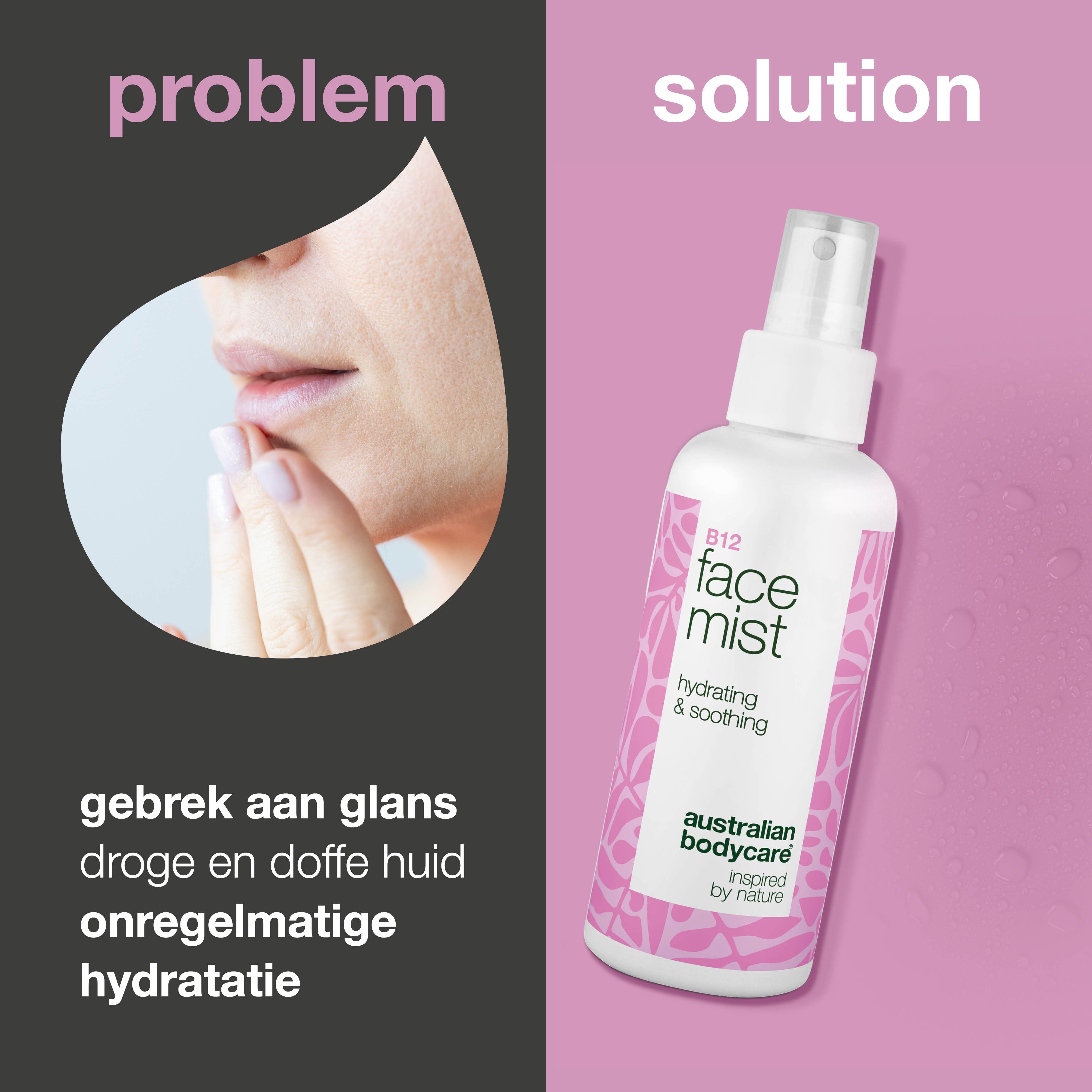 B12 Gezichtsspray – Hydratatie voor een Stralende Huid — B12 Gezichtsspray hydrateert en verfrist de huid. Perfect voor dagelijks gebruik of snelle opfrissing.