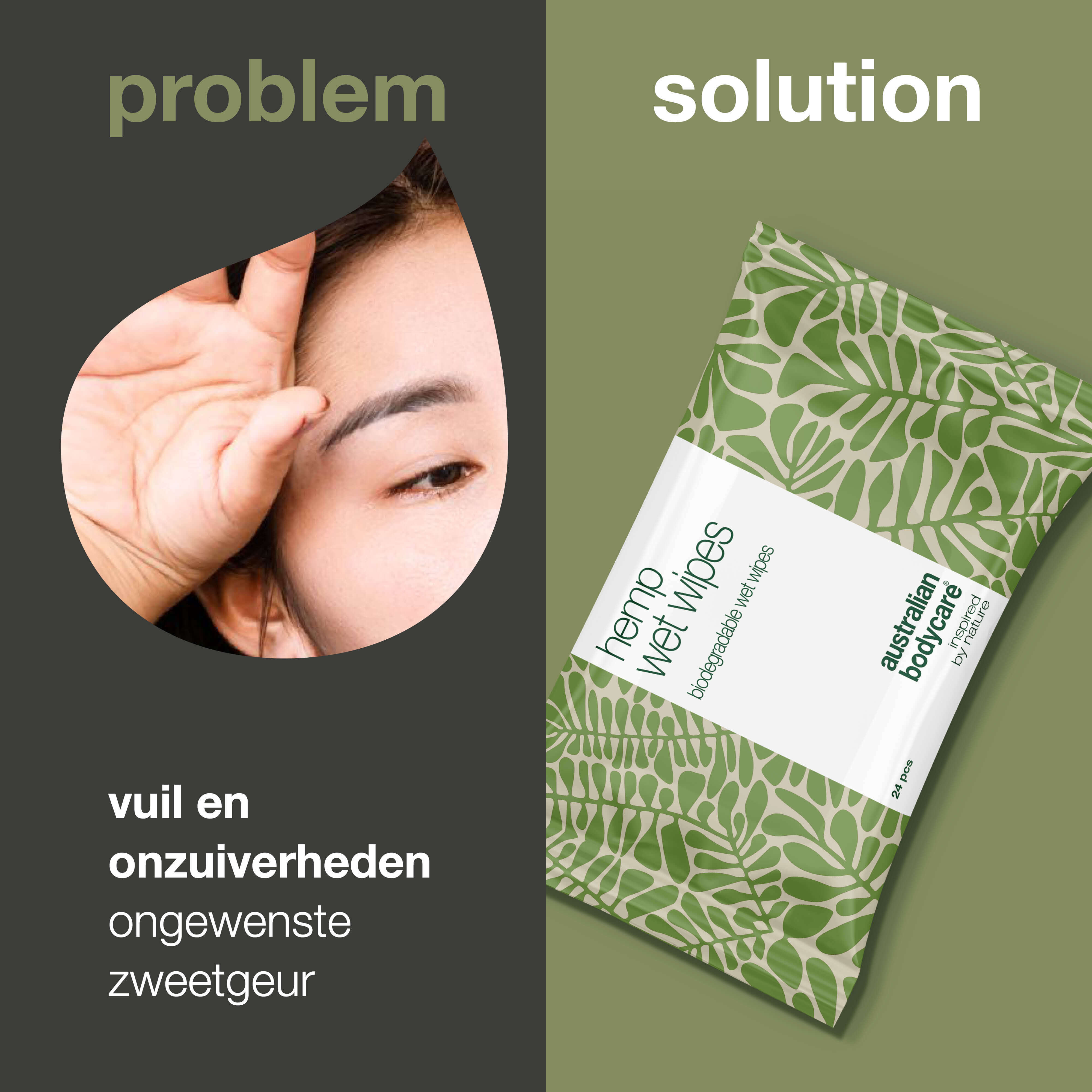 Reinigingsdoekjes – zachte verfrissing met hennep en aloë vera — Effectieve reinigingsdoekjes die de huid verfrissen en hydrateren. Met hennepzaadolie en aloë vera. Perfect voor handen, gezicht en lichaam.