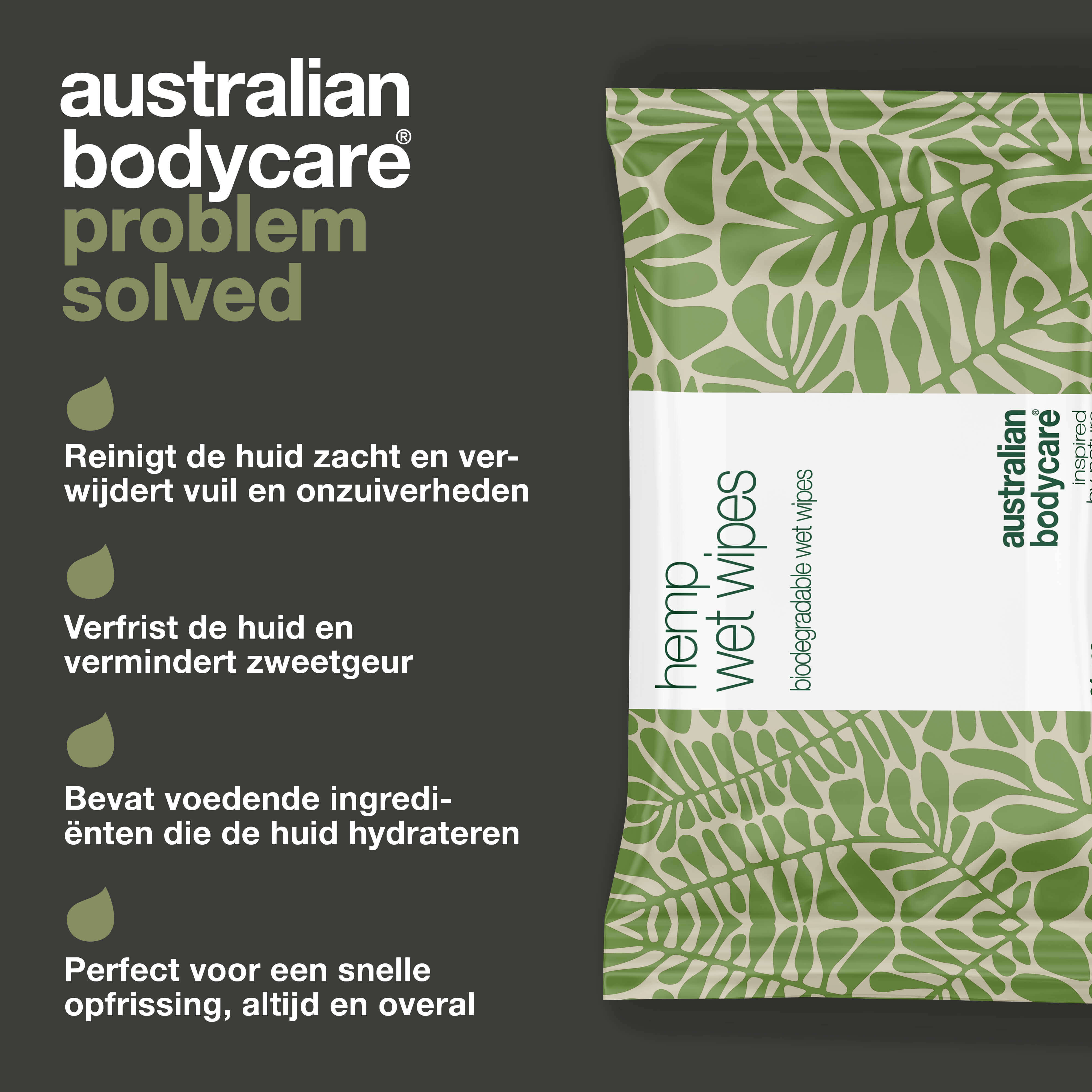Reinigingsdoekjes – zachte verfrissing met hennep en aloë vera — Effectieve reinigingsdoekjes die de huid verfrissen en hydrateren. Met hennepzaadolie en aloë vera. Perfect voor handen, gezicht en lichaam.