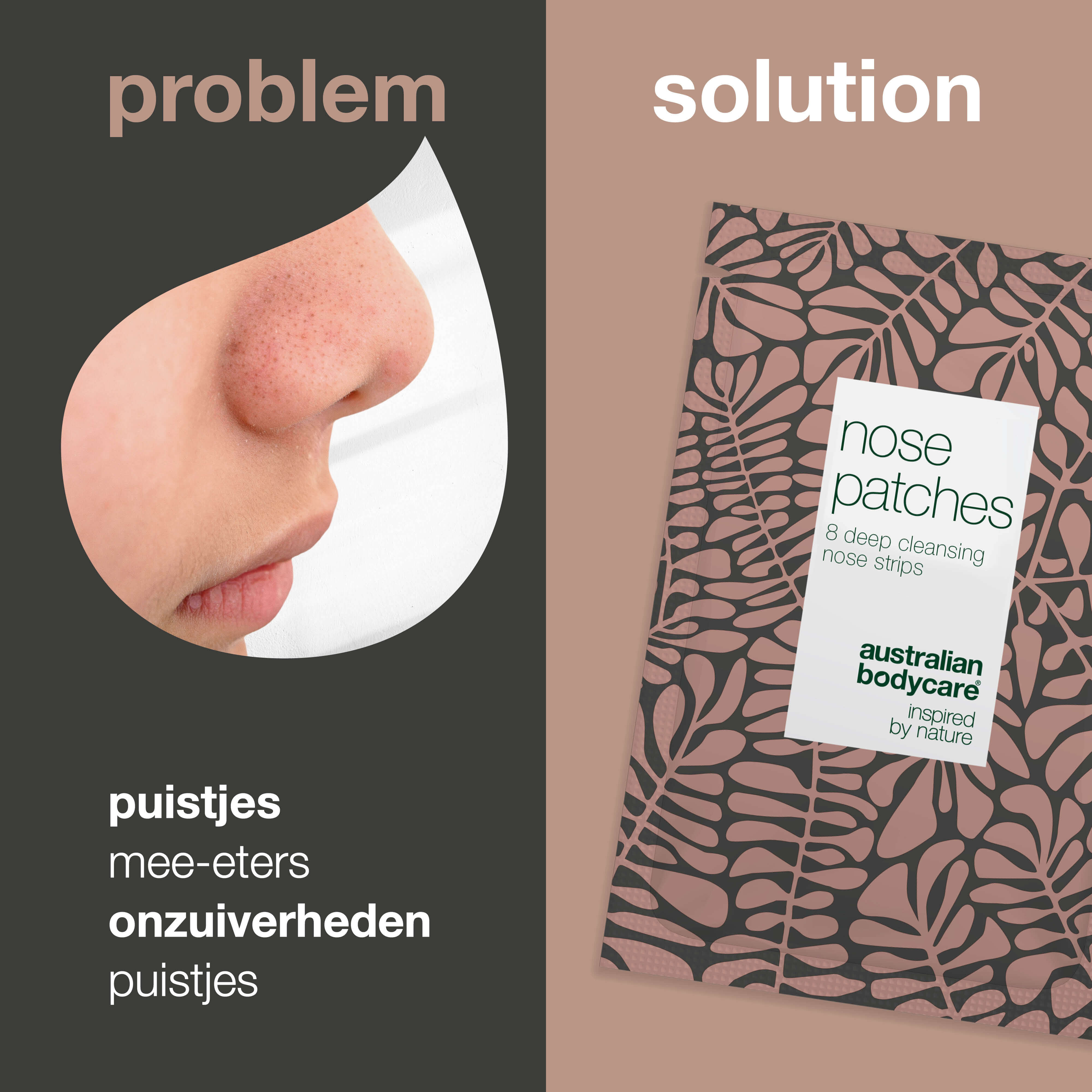 Effectieve nose patches voor mee-eters, puistjes en onzuiverheden — Nose patches die puistjes, mee-eters en onzuiverheden verwijderen. Reinig je poriën diep voor een gladdere, gezondere huid.