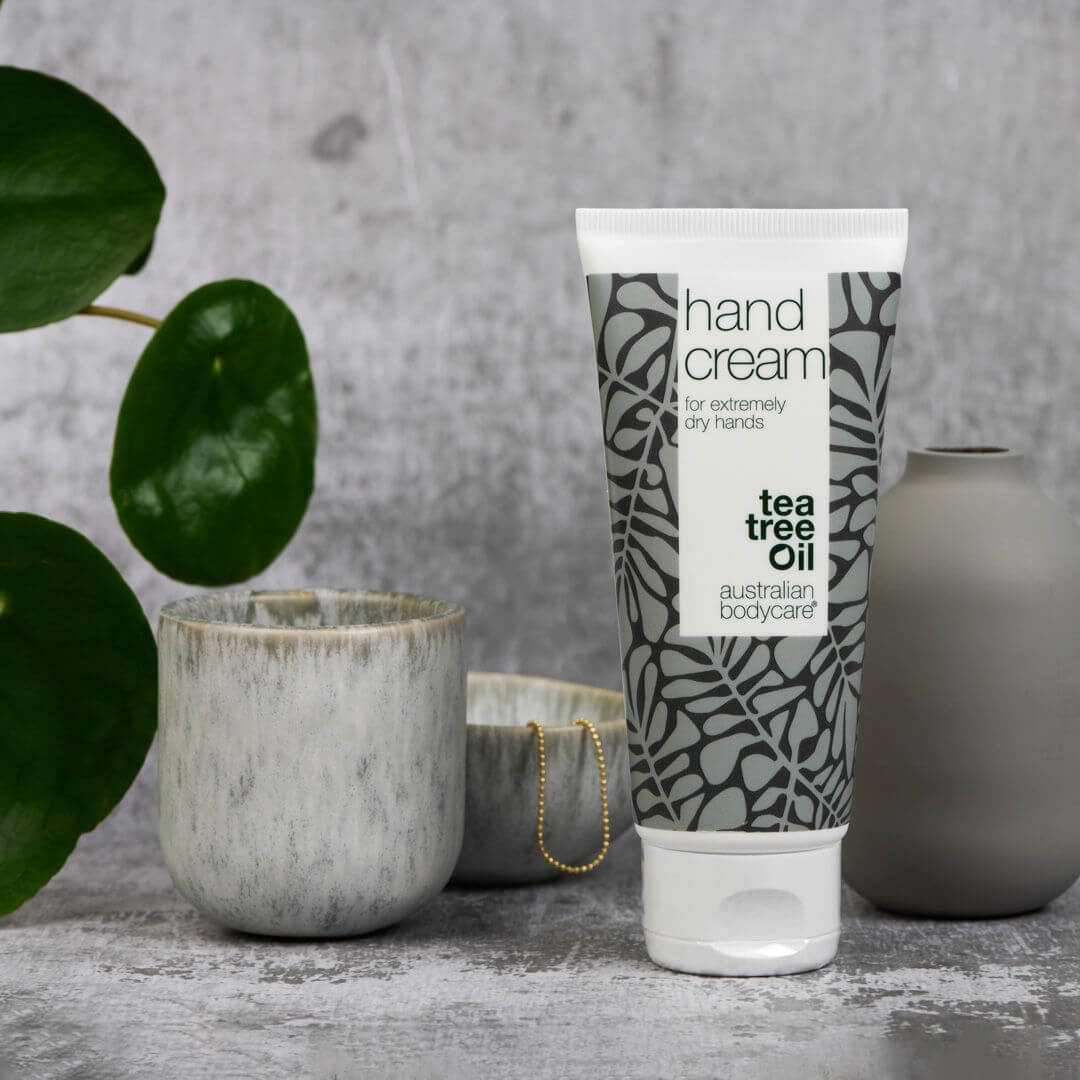 Handcrème voor droge handen met Tea Tree Olie - Voor dagelijkse verzorging van droge huid op de handen