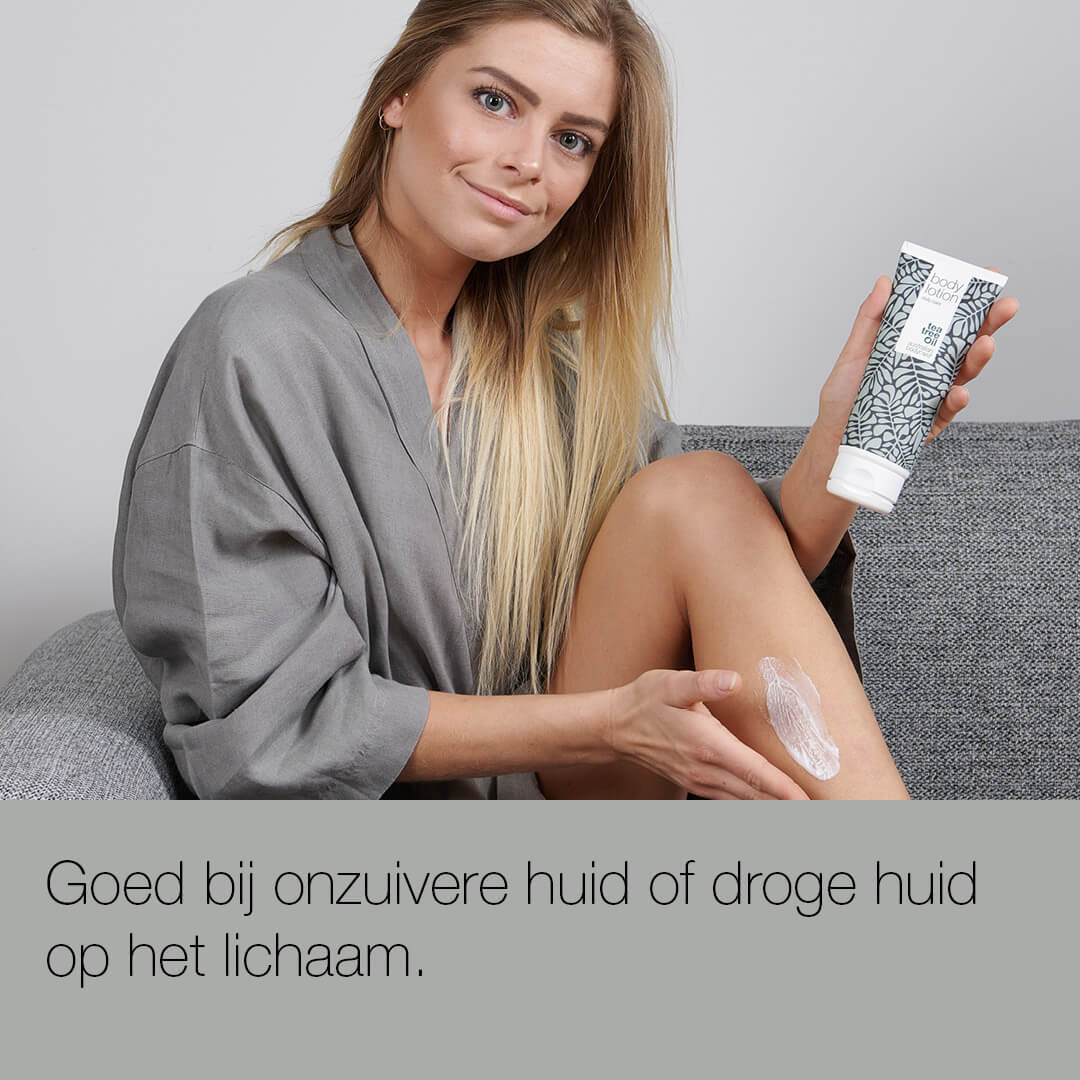 Anti–Puistjes Body Lotion - Verzorgt en voorkomt een droge, jeukende en onzuivere huid