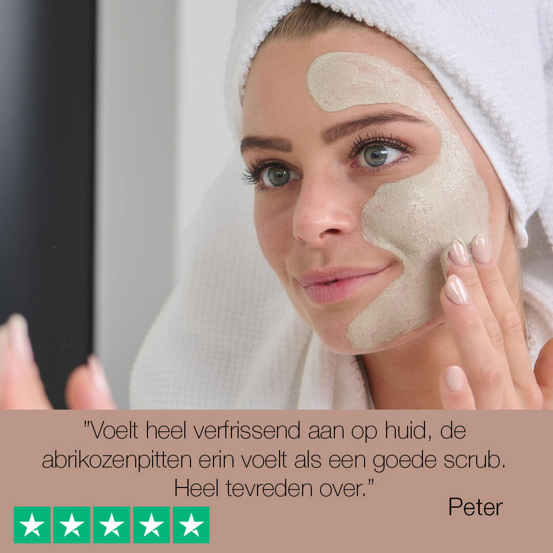 Anti–Puistjes Gezichtsmasker - Kleimasker gezichtsscrub tegen mee–eters en puistjes