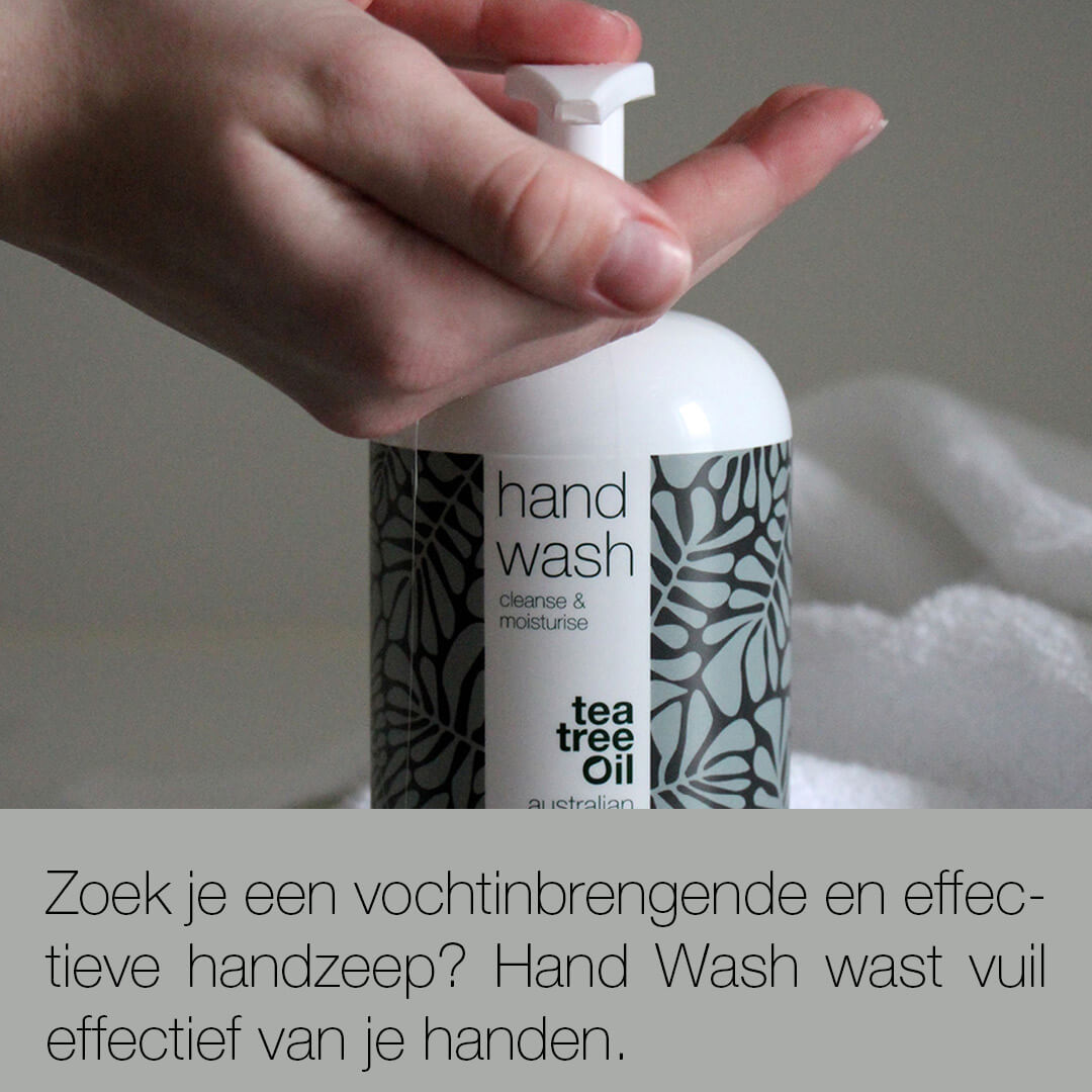 Vloeibare Handzeep met Tea Tree Olie - Effectief tegen vuil