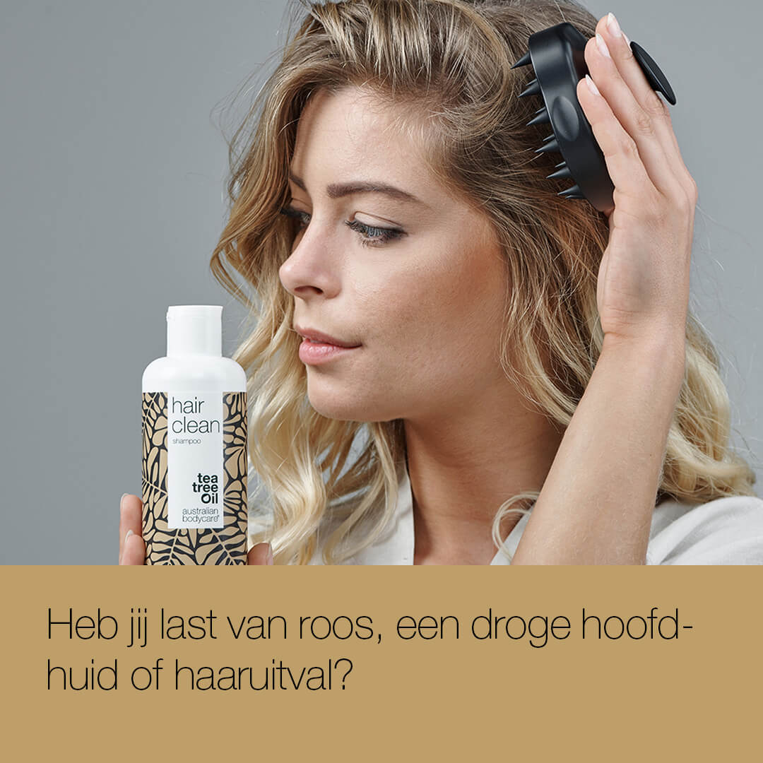 Scalp Brush voor een gezonde hoofdhuid - Scalp massager geschikt voor een droge hoofdhuid, bij roos of haaruitval