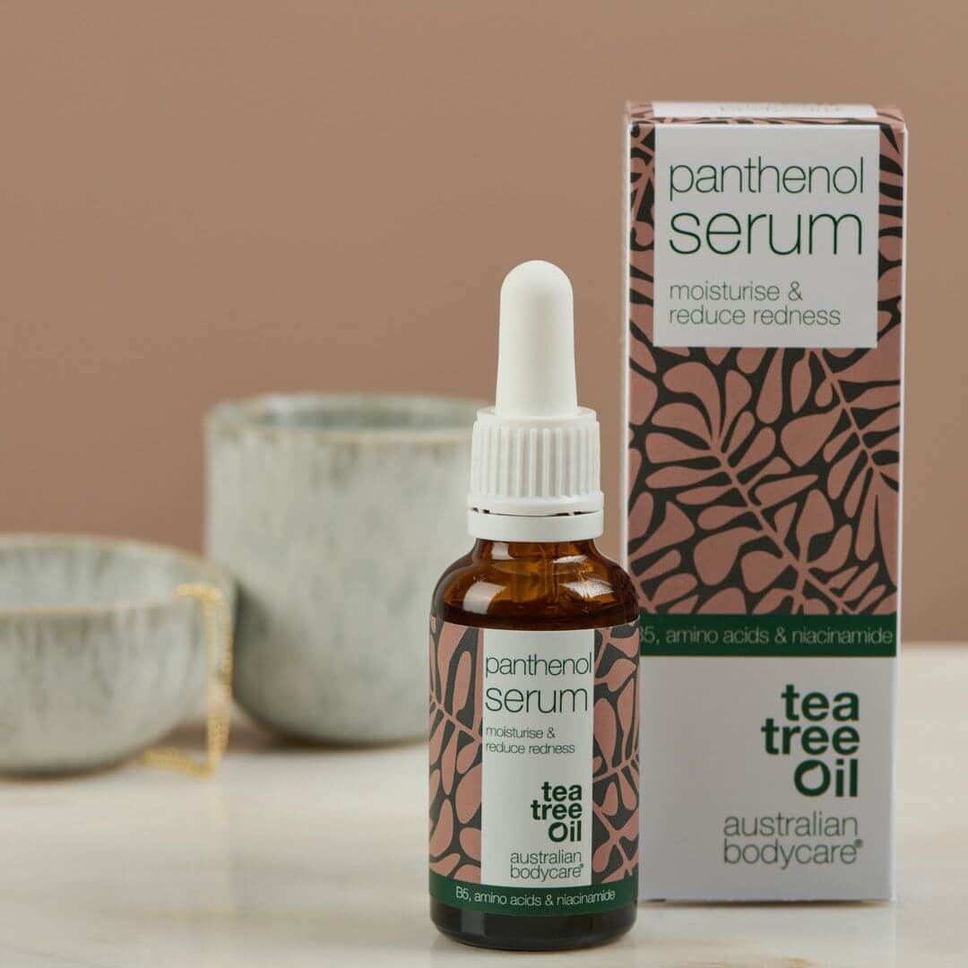 Pakket voor de verzorging van roodheid & gevoelige huid en bij rosacea - 3 verzachtende producten kunnen gebruikt worden bij rosacea: reiniger, B5 serum & crème