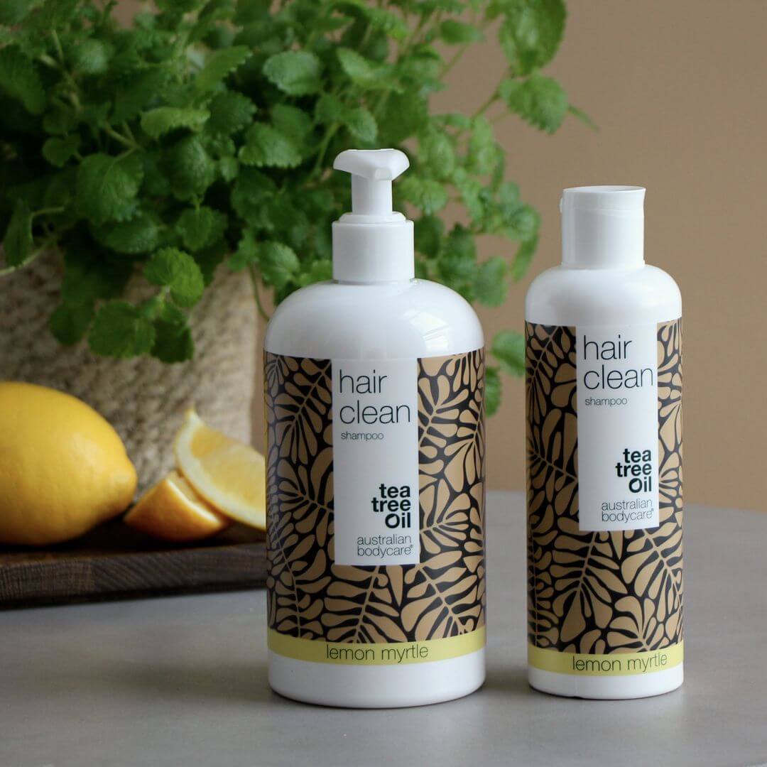 4 Tea Tree shampoo Lemon Myrthe 500 ml voor de prijs van 3 - pakketaanbieding — Pakketaanbieding met 4 shampoos (500 ml): Tea Tree Olie Lemon Myrthe