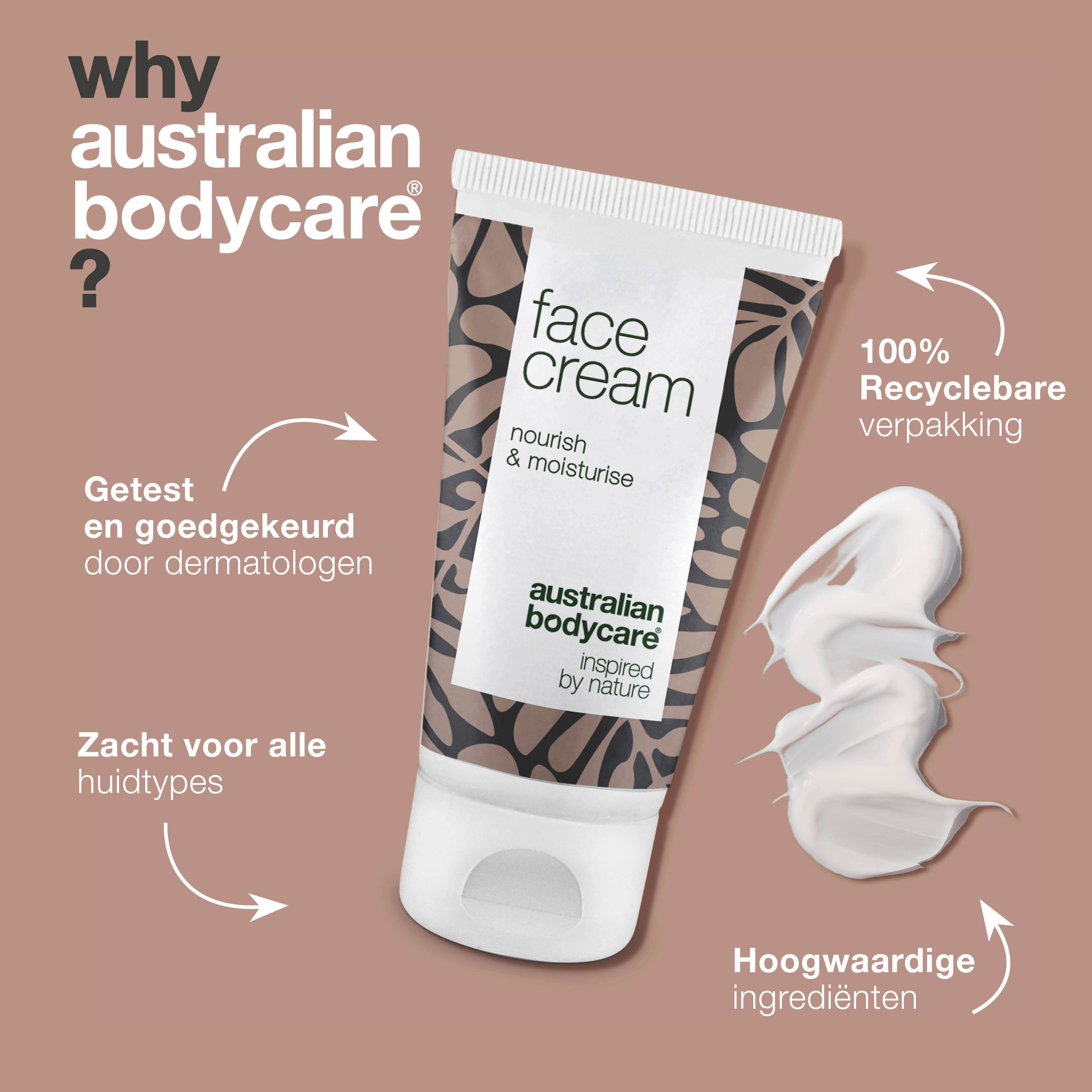 Anti-Puistjes Gezichtscrème — Hydraterende crème, perfect tegen pukkels, jeugdpuistjes & mee-eters