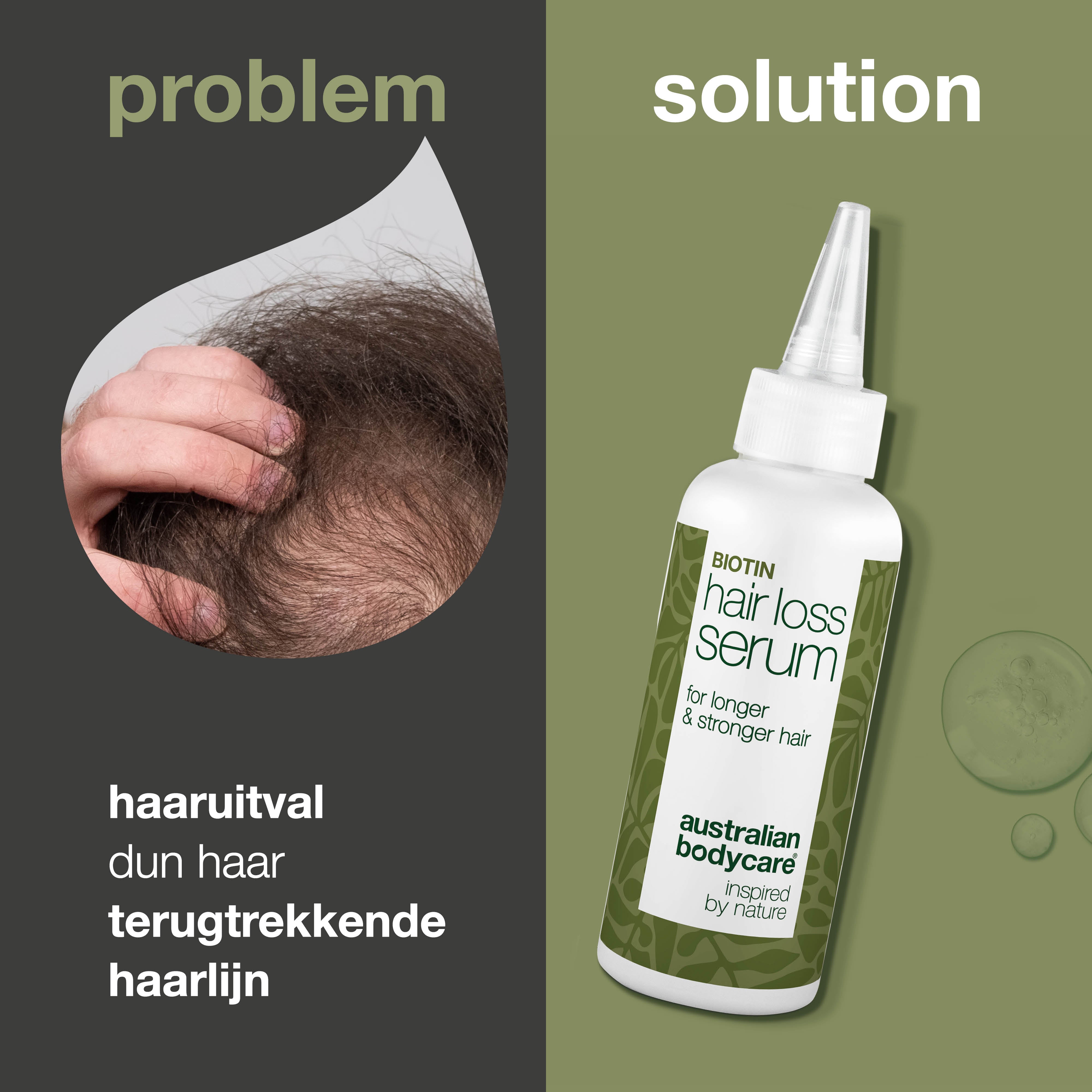 Haarserum tegen haaruitval met biotine, Capilia Longa & cafeïne