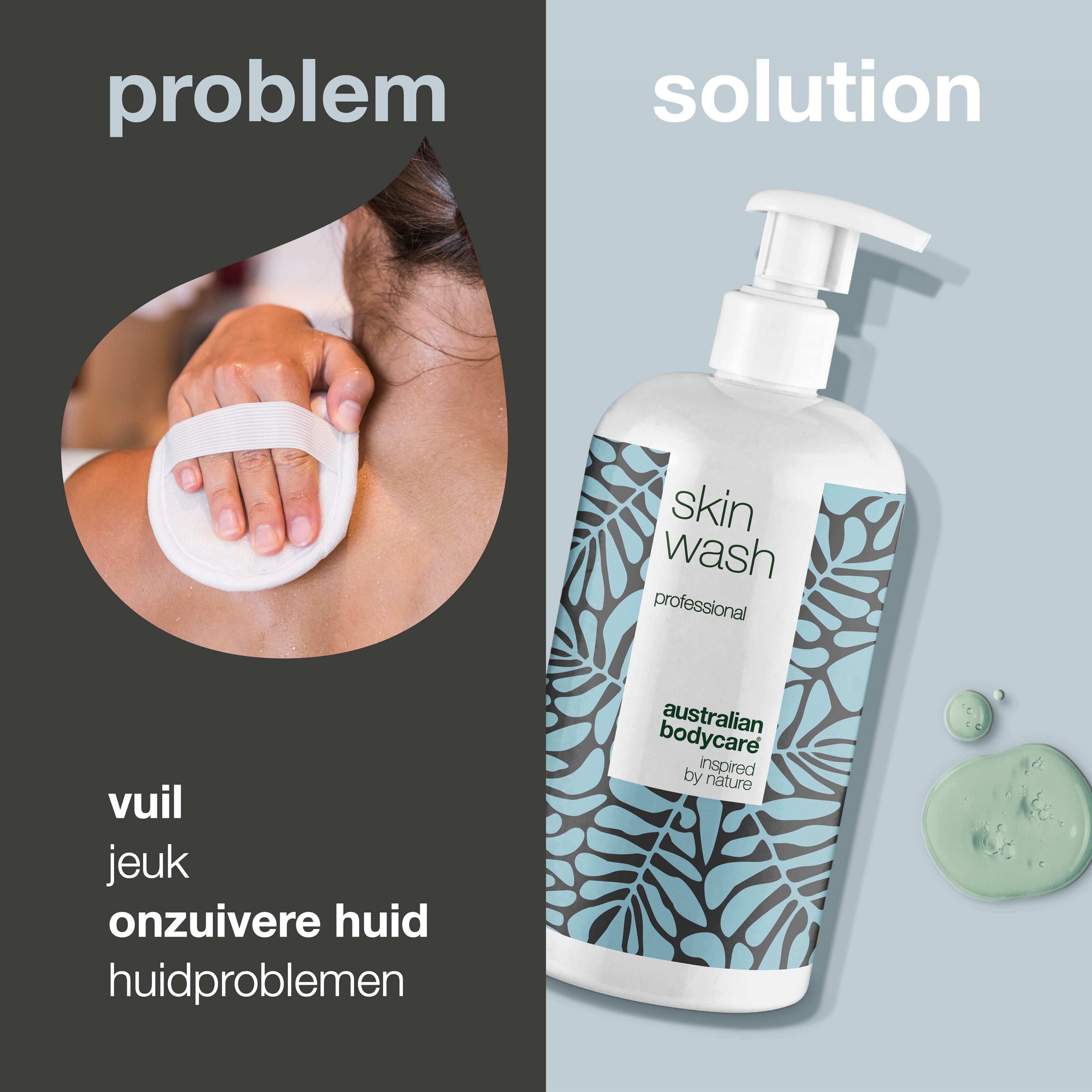 Professionele Skin Wash — Professionele body wash met Tea tree Olie van Australian Bodycare