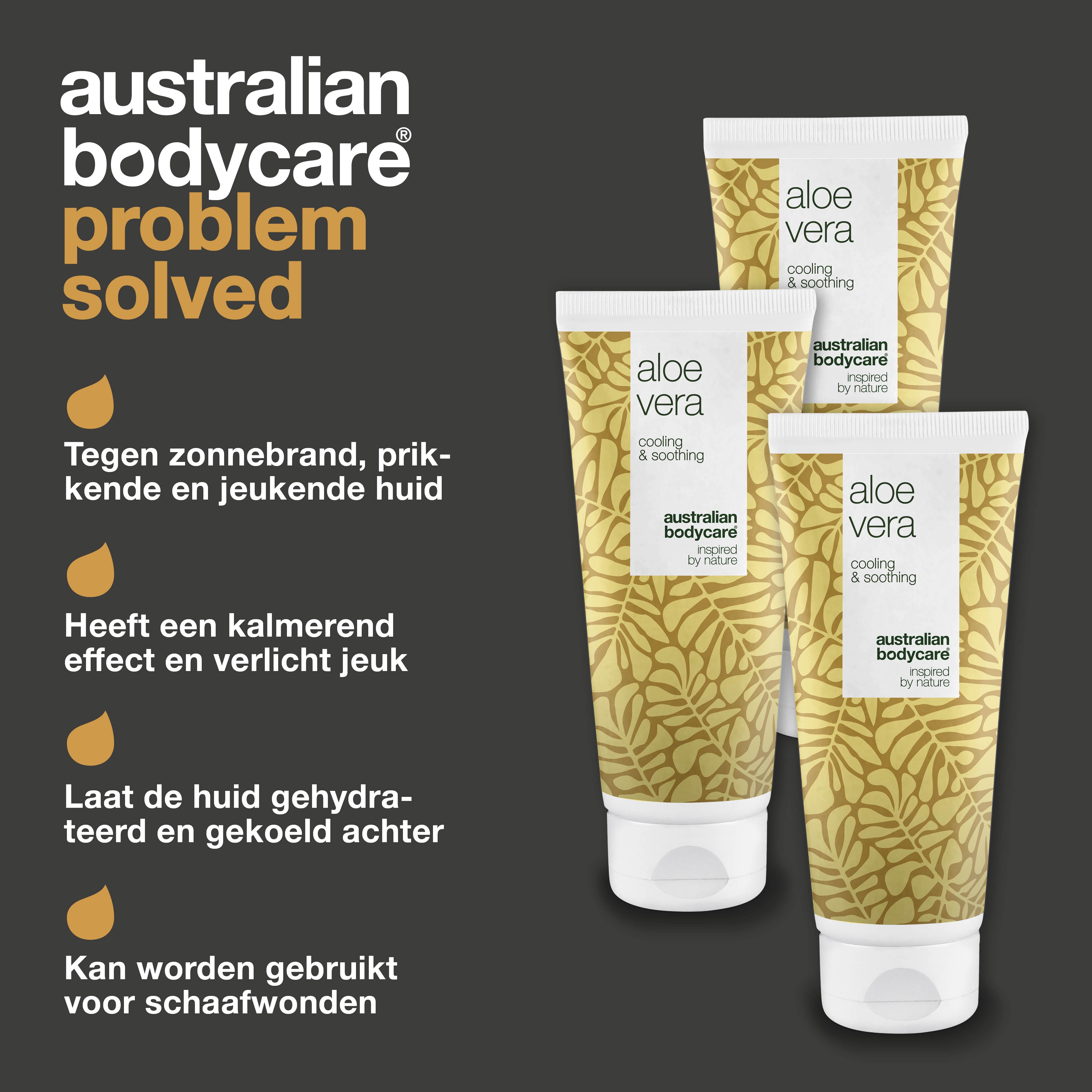 3 Aloë Vera gel  - pakketaanbieding — Pakketaanbieding met 3 Aloë Vera gel (200 ml.)