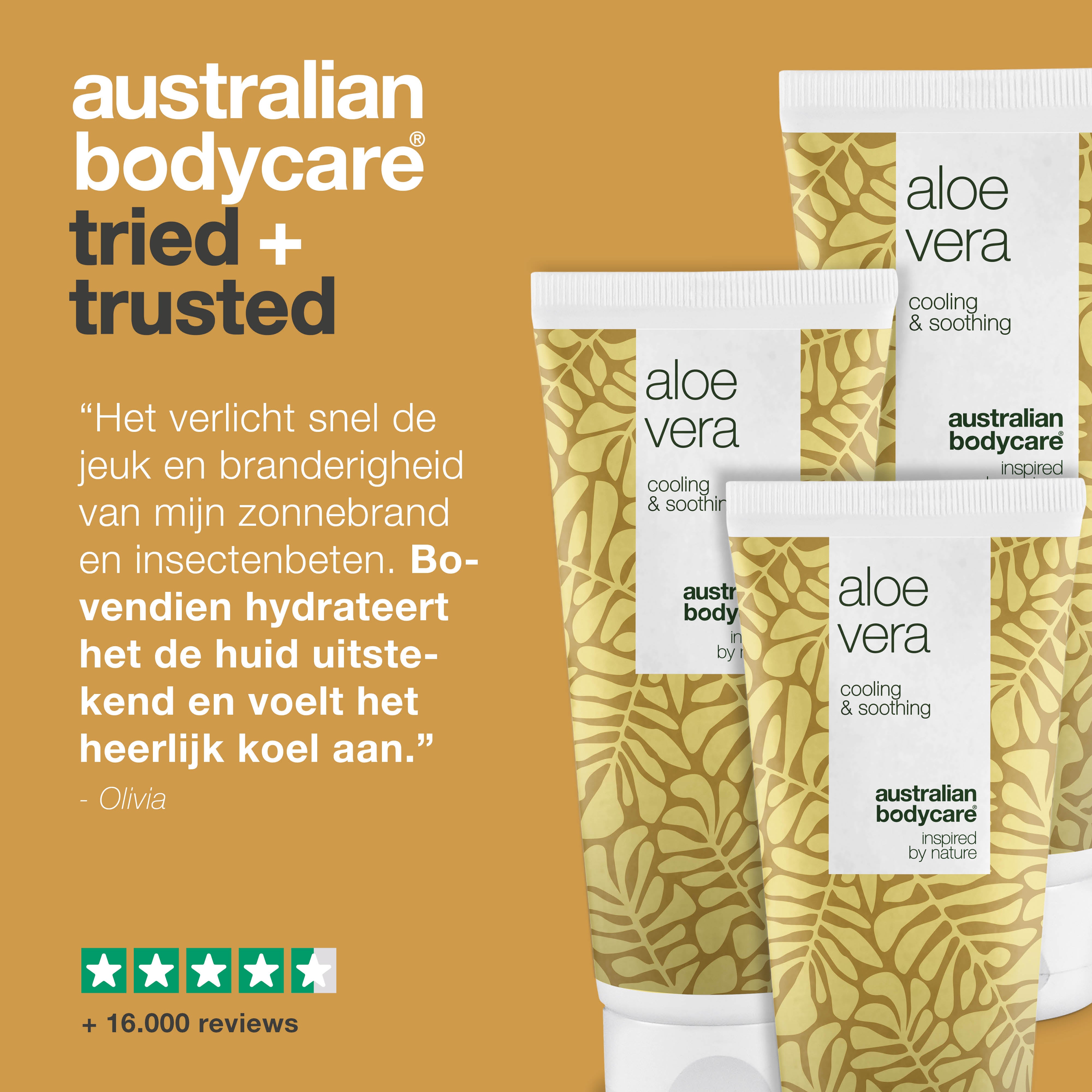3 Aloë Vera gel  - pakketaanbieding — Pakketaanbieding met 3 Aloë Vera gel (200 ml.)