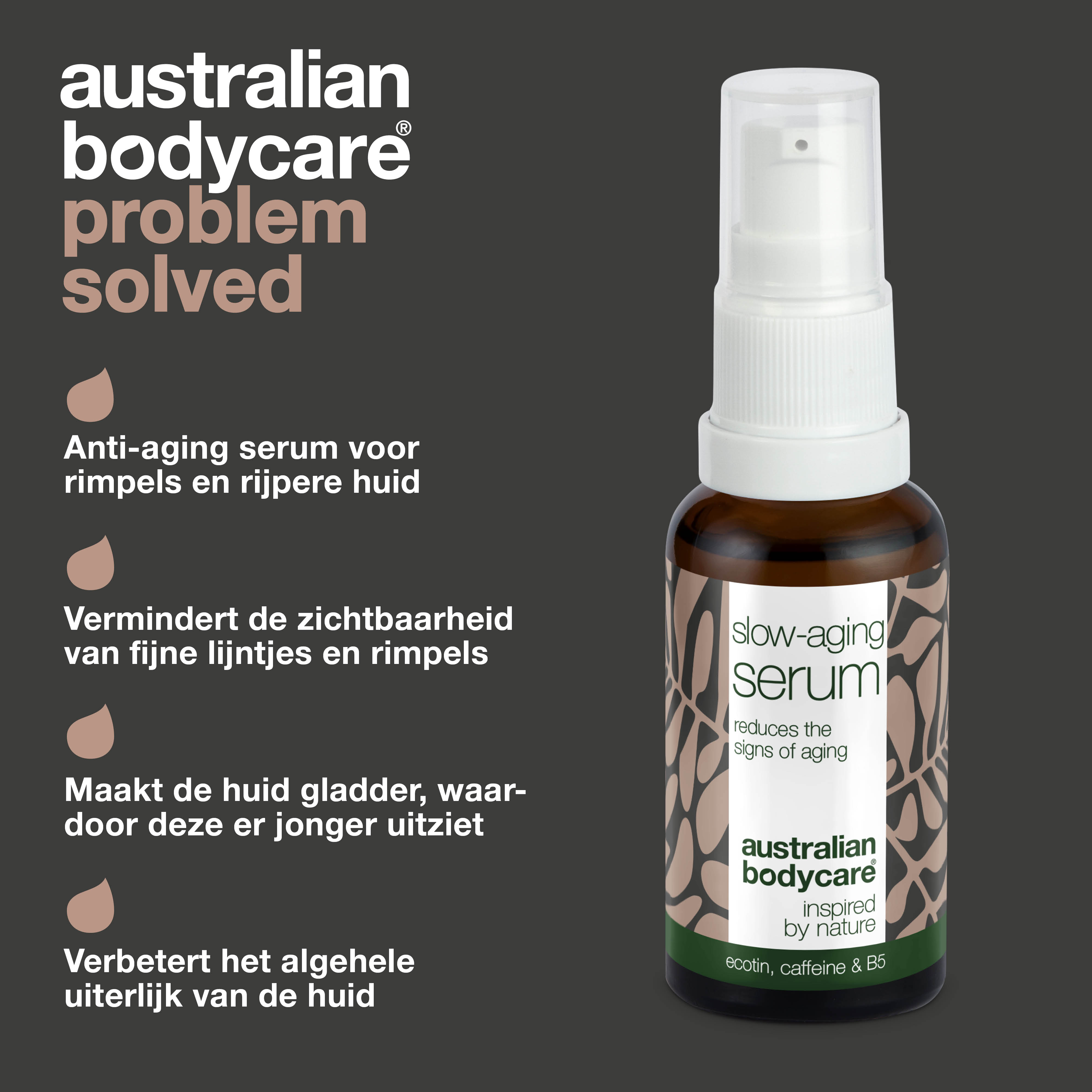 Slow-aging Serum – Effectieve verzorging voor rimpels & huid — Slow-aging Serum hydrateert, verfrist en vermindert zichtbare rimpels. Perfect voor rijpe huid 50+. Bestel nu voor een gladdere huid