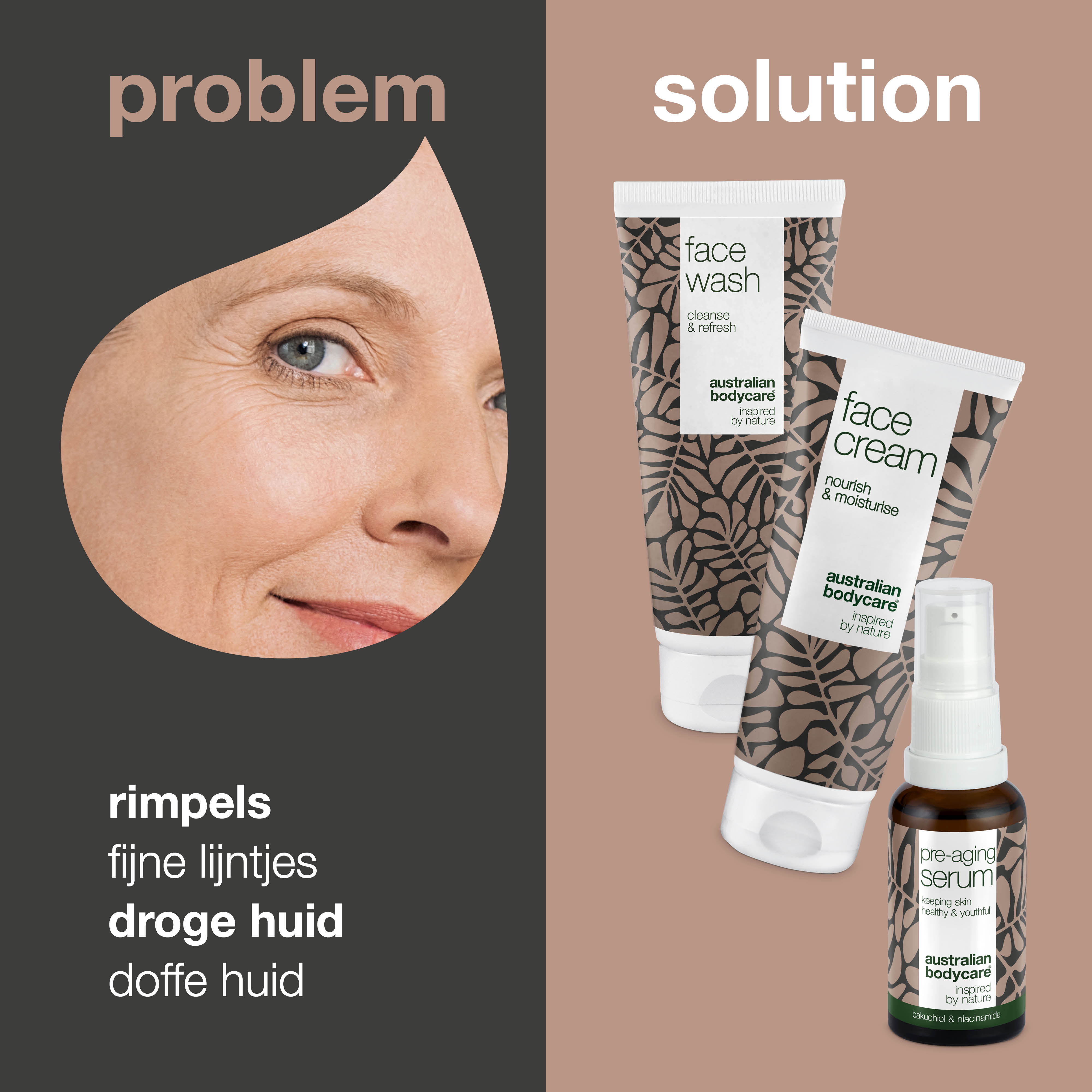 Pre aging pakket ter voorkoming van rimpels — 3 anti aging producten voor de jonge huid om rimpels te voorkomen