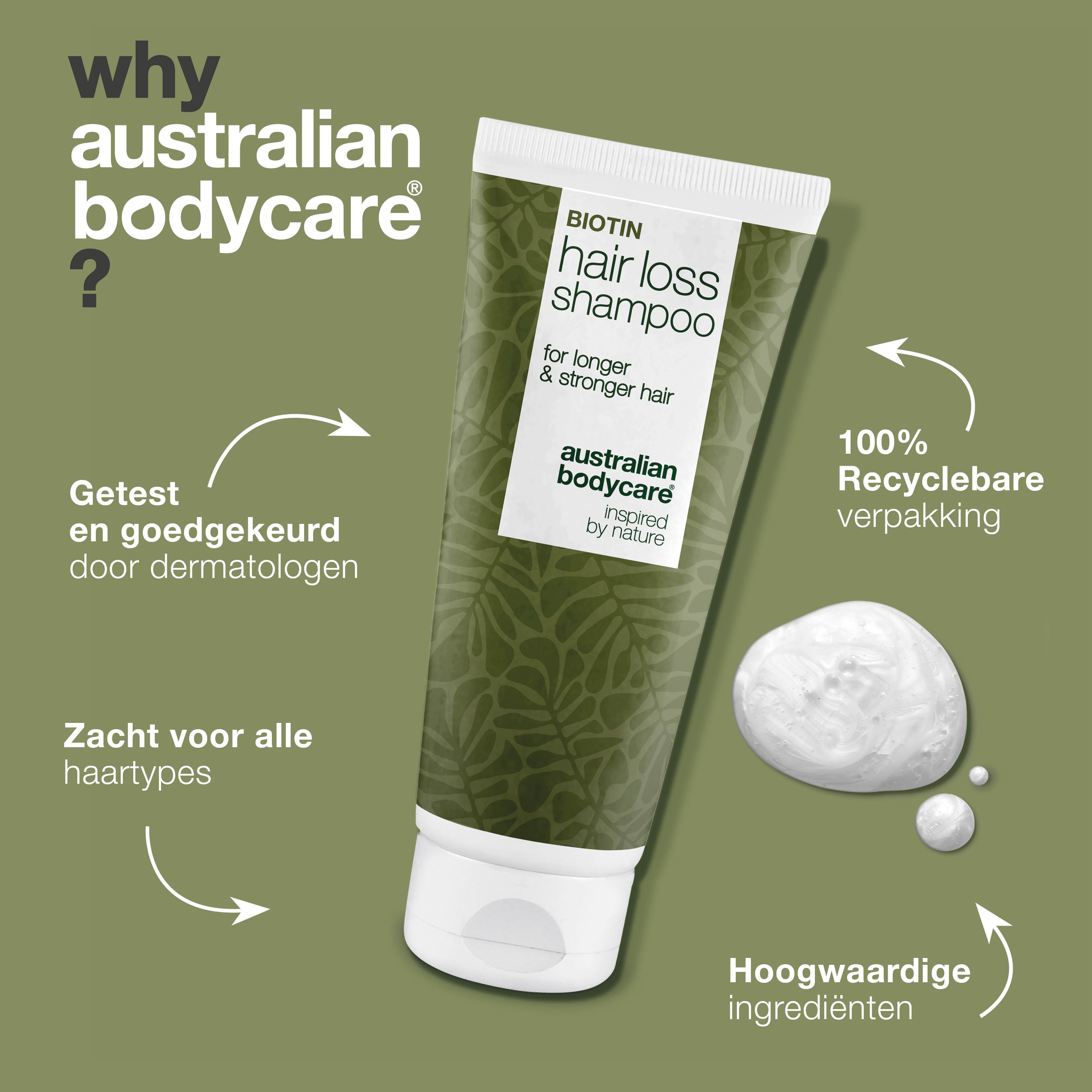 Shampoo vermindert haaruitval en dunner wordend haar — Shampoo vermindert haaruitval