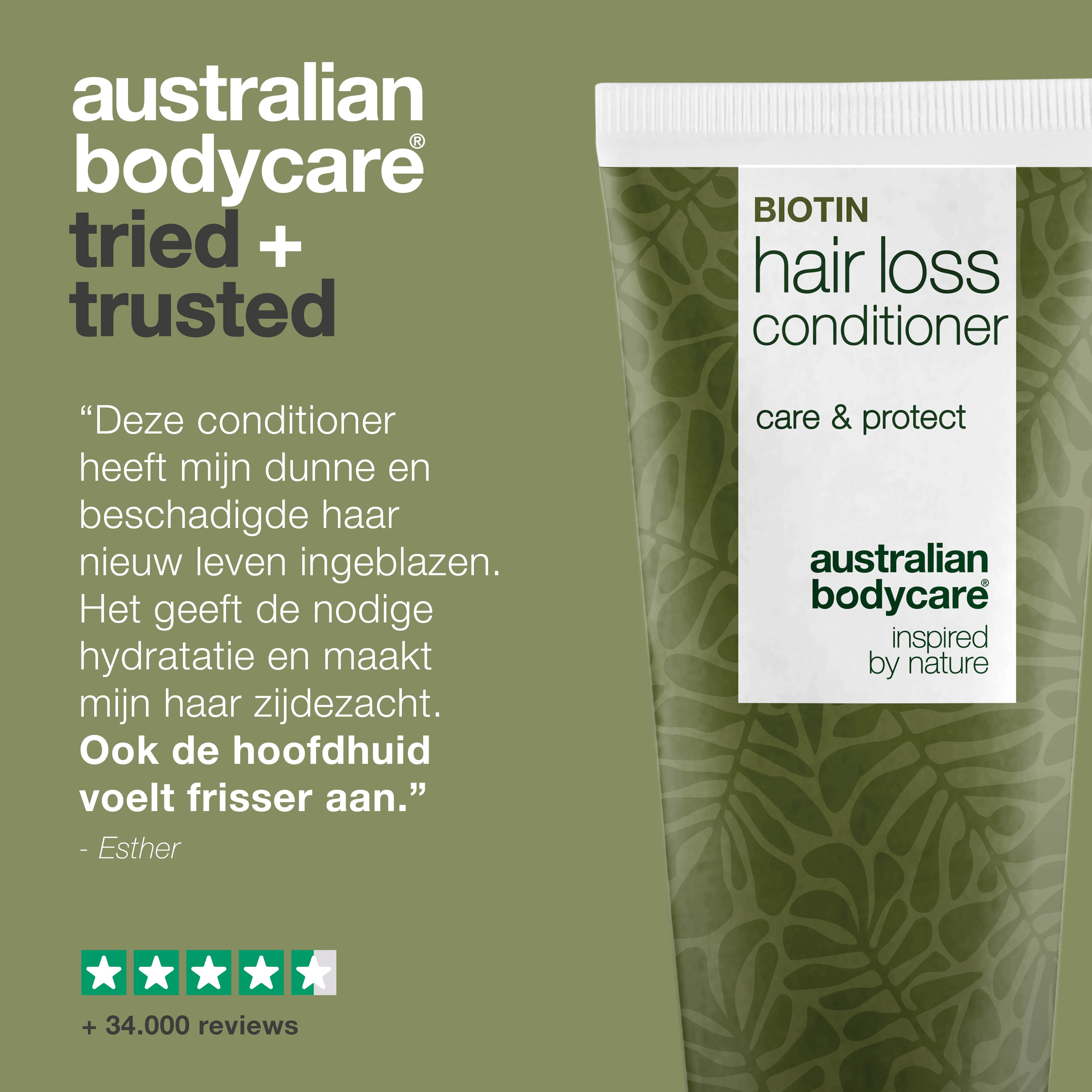 Hair Loss Conditioner – Versterkt dunner wordend haar en voorkomt haaruitval 