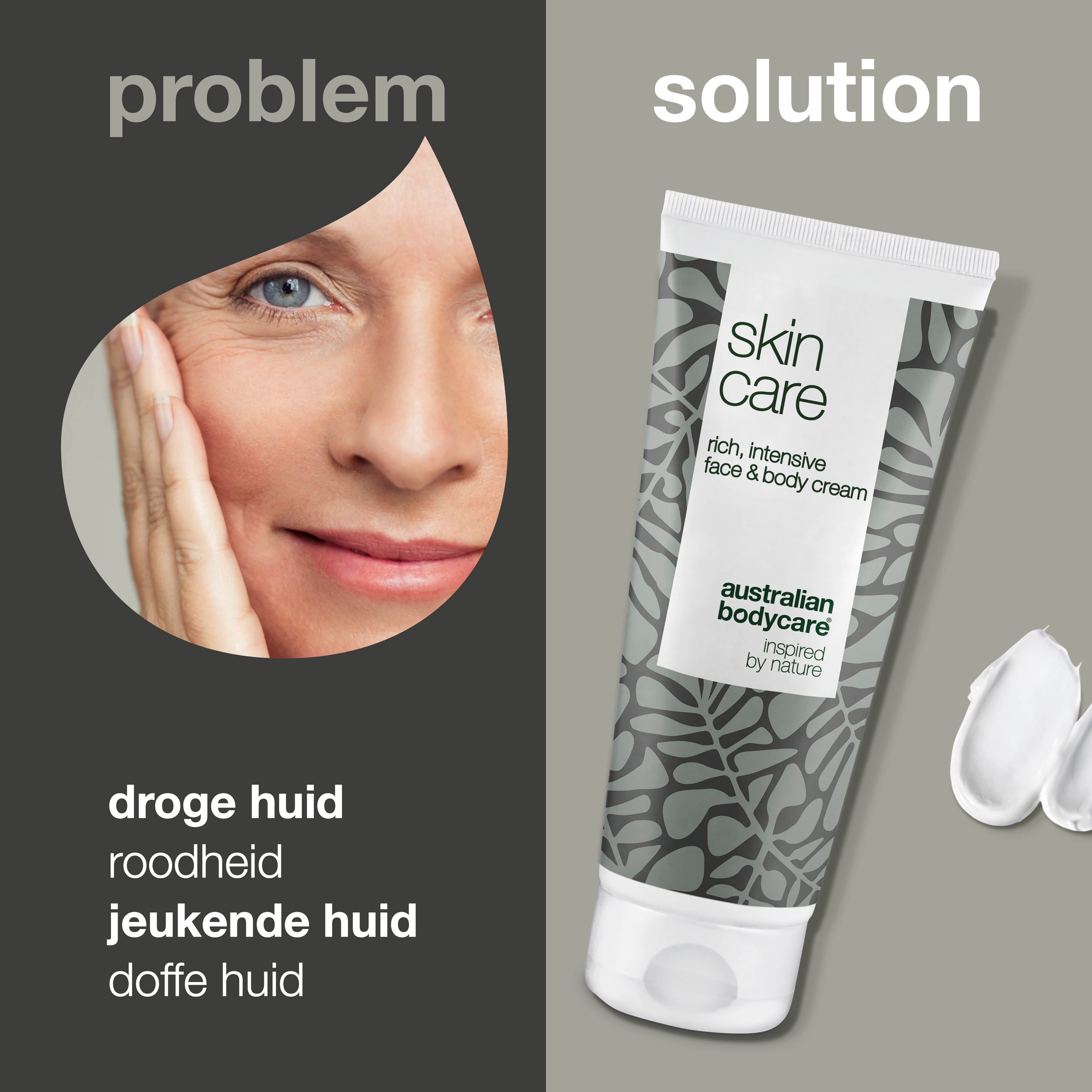 Skin Care crème voor de zeer droge huid — Kalmerende en hydraterende multicrème voor lichaam en gezicht