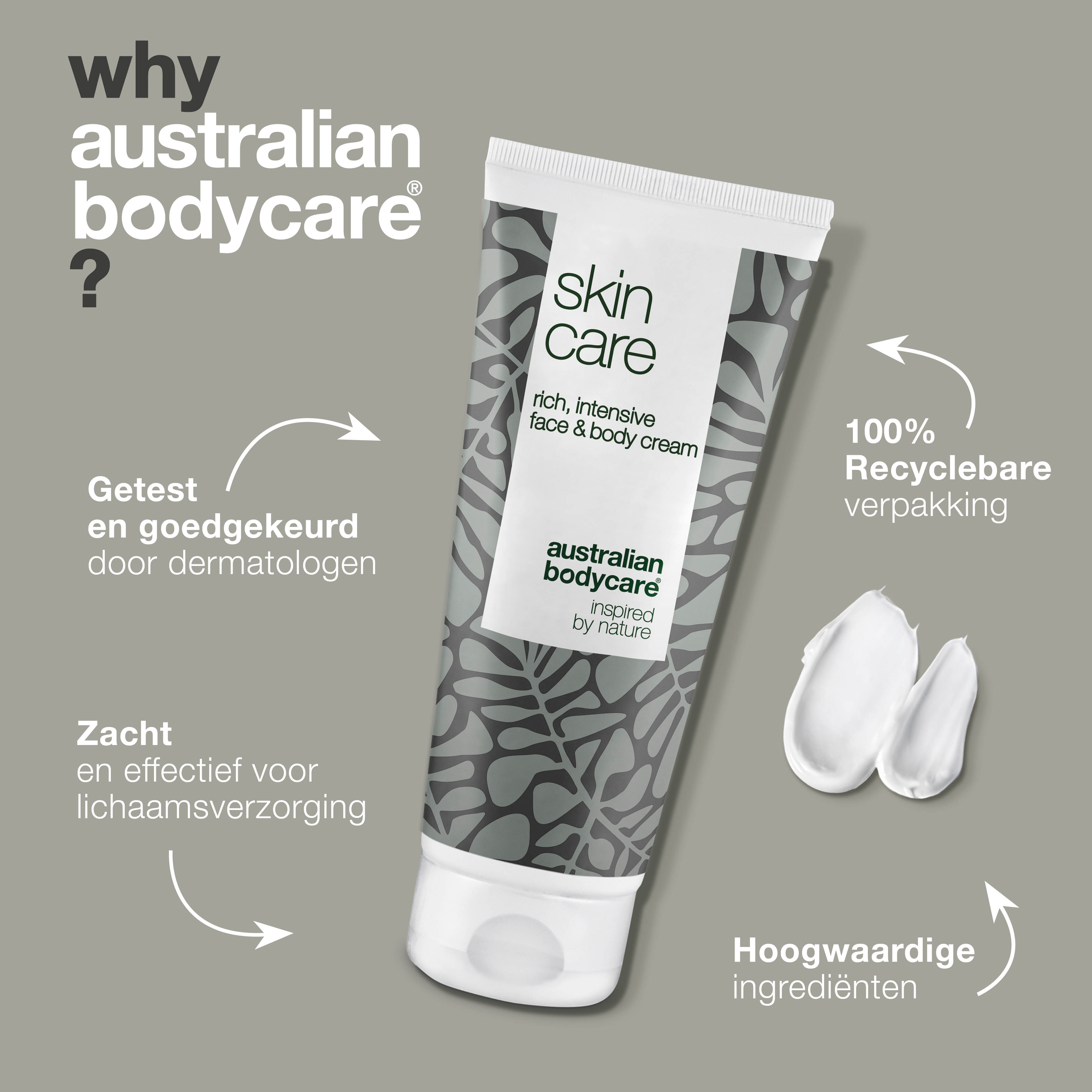 Skin Care crème voor de zeer droge huid — Kalmerende en hydraterende multicrème voor lichaam en gezicht