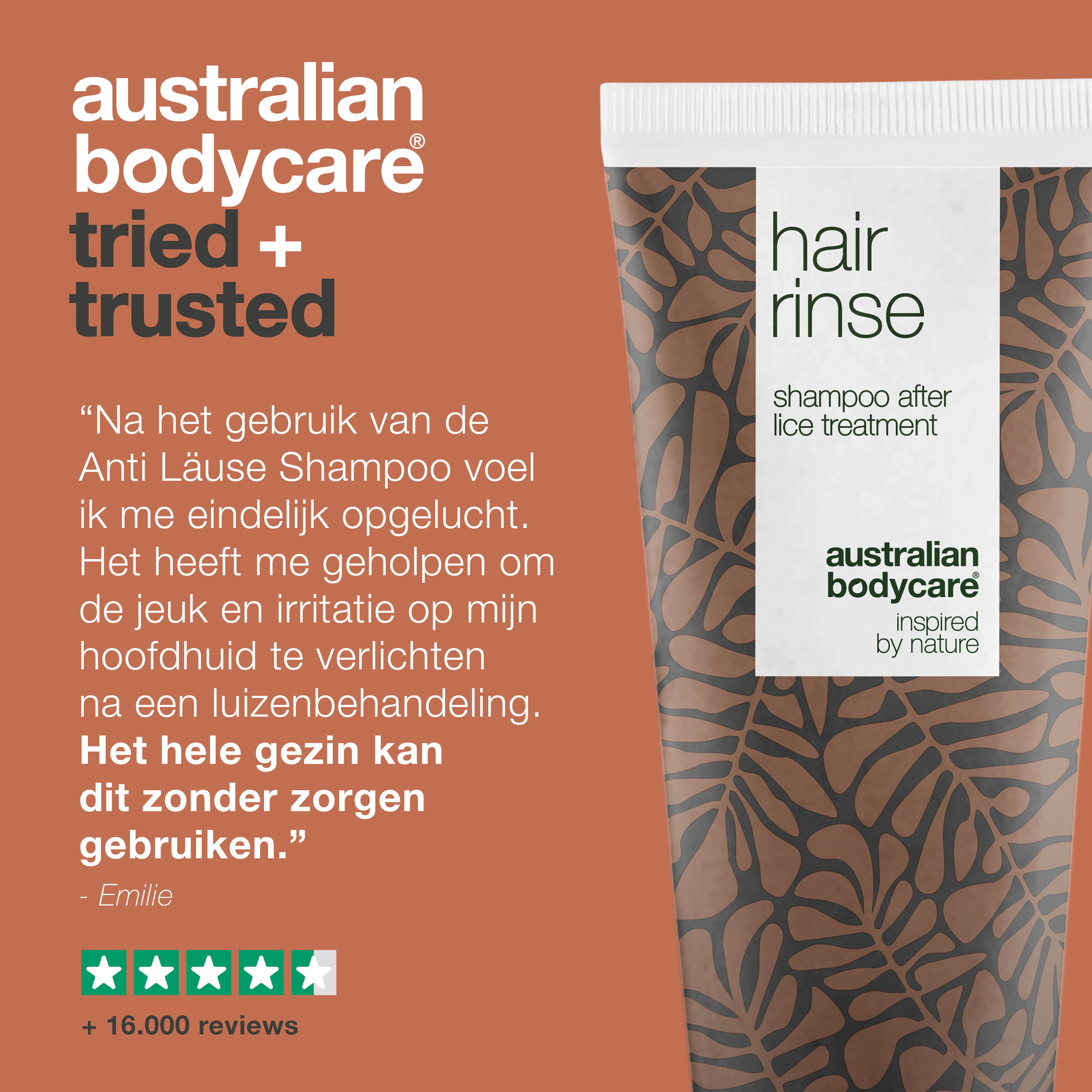 Anti-Luizenshampoo — Preventieve luizenshampoo voor gebruik na anti-luizenbehandeling