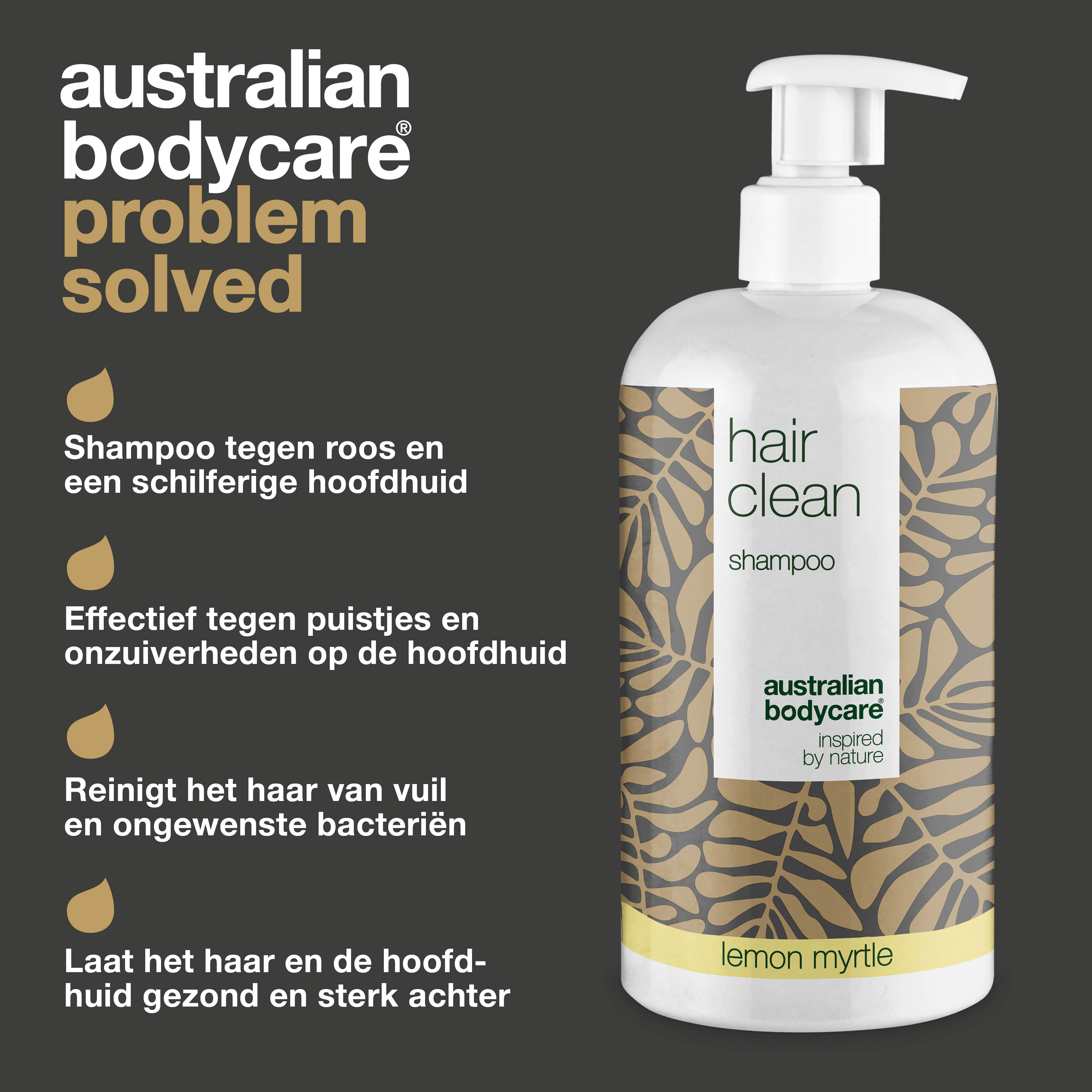 4 Tea Tree shampoo Lemon Myrthe 500 ml voor de prijs van 3 - pakketaanbieding — Pakketaanbieding met 4 shampoos (500 ml): Tea Tree Olie Lemon Myrthe