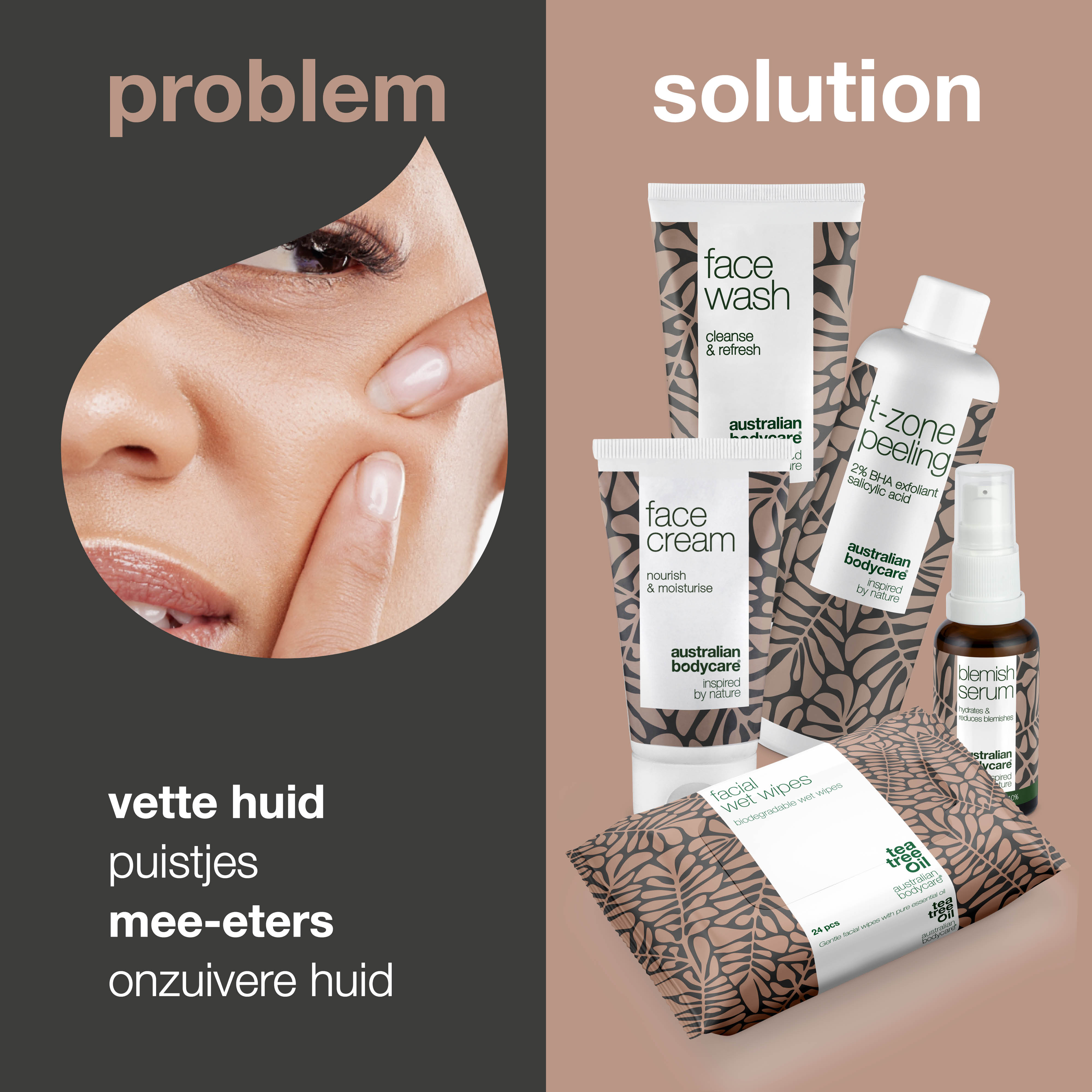 BHA T-Zone Peeling Pakket — Tegengaan en voorkomen van een vette huid en T-zone