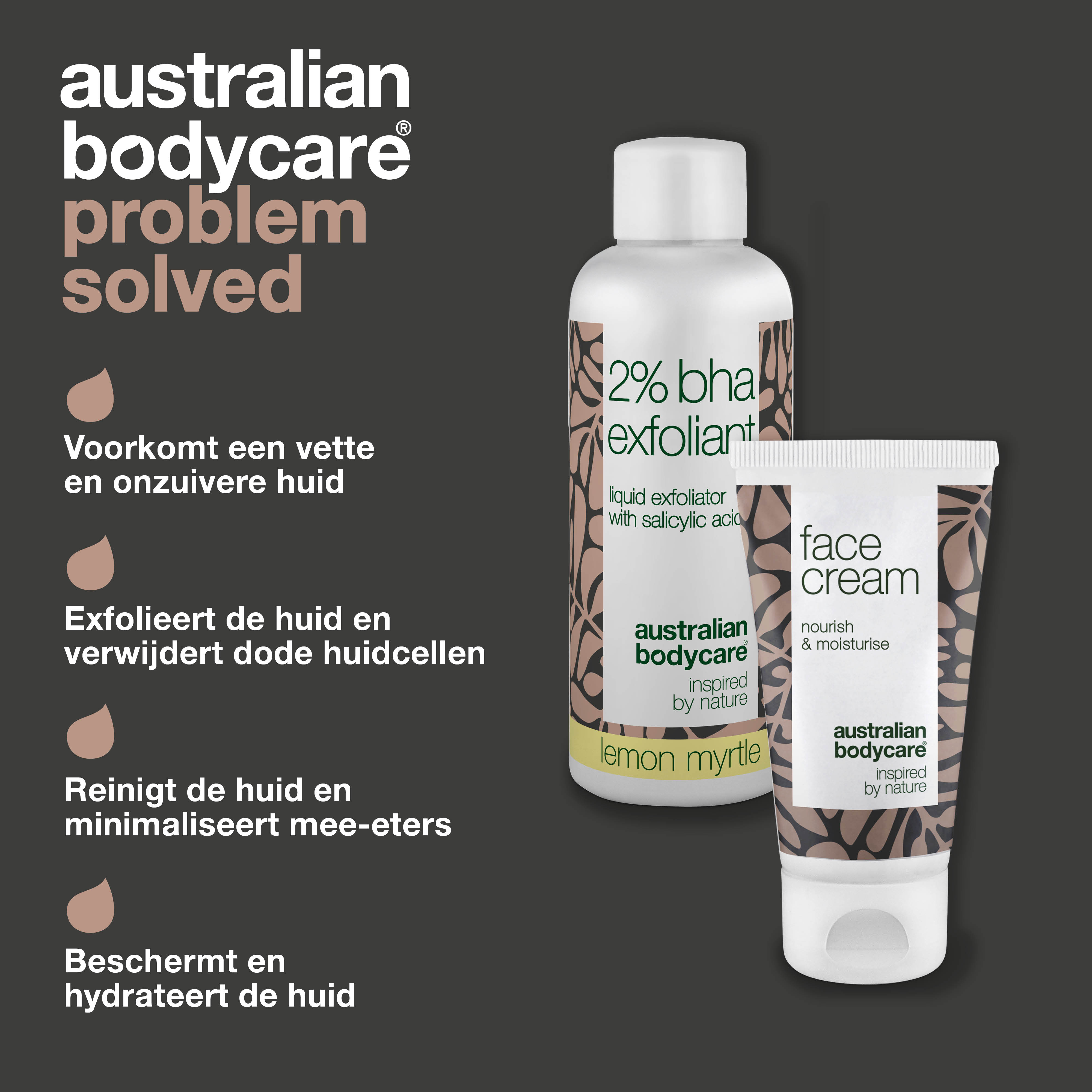 BHA T-Zone Peeling Set — Tegengaan en voorkomen een vette en onzuivere huid