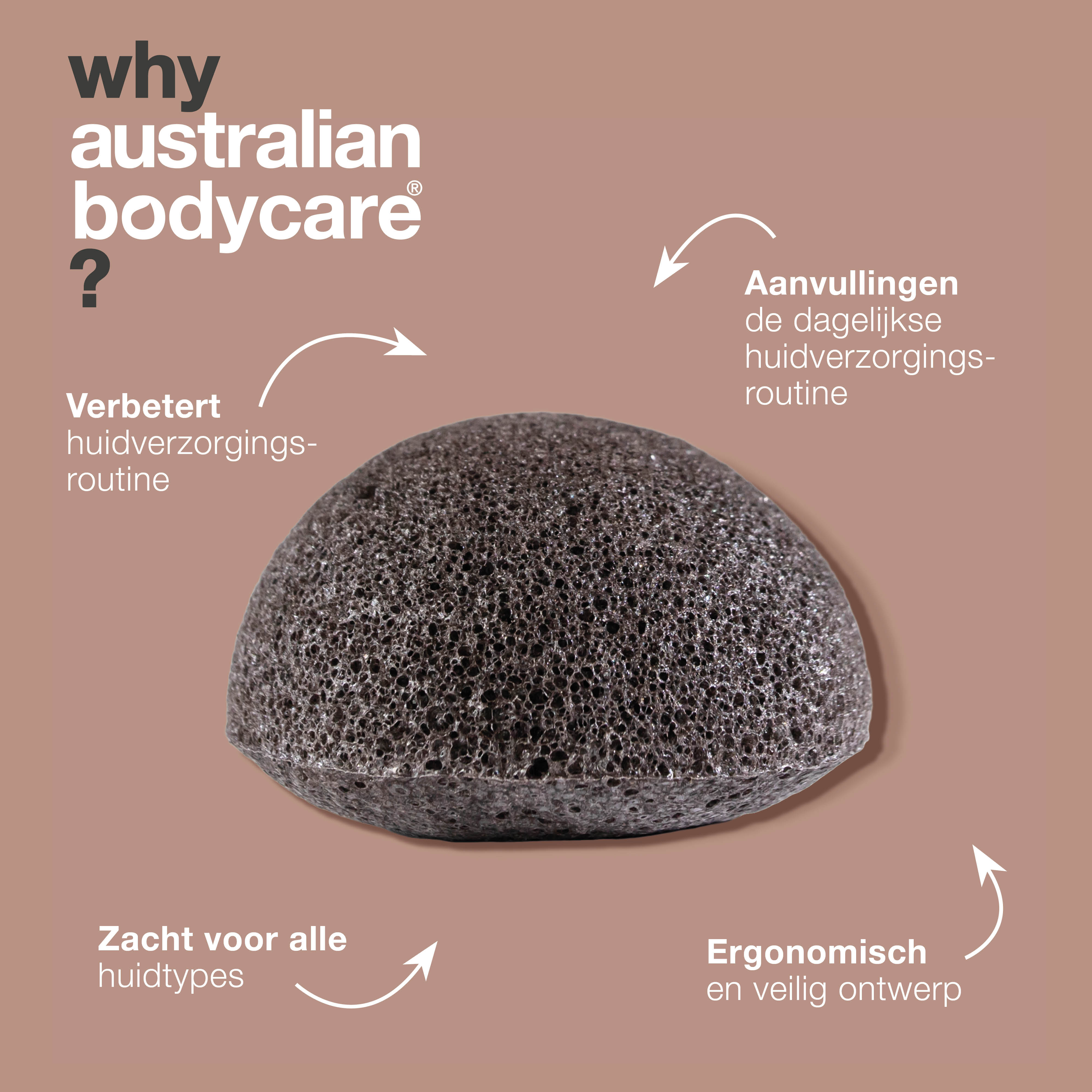 Konjac spons voor onzuivere huid — Konjac Spons voor natuurlijke exfoliatie van puistjes en mee—eters