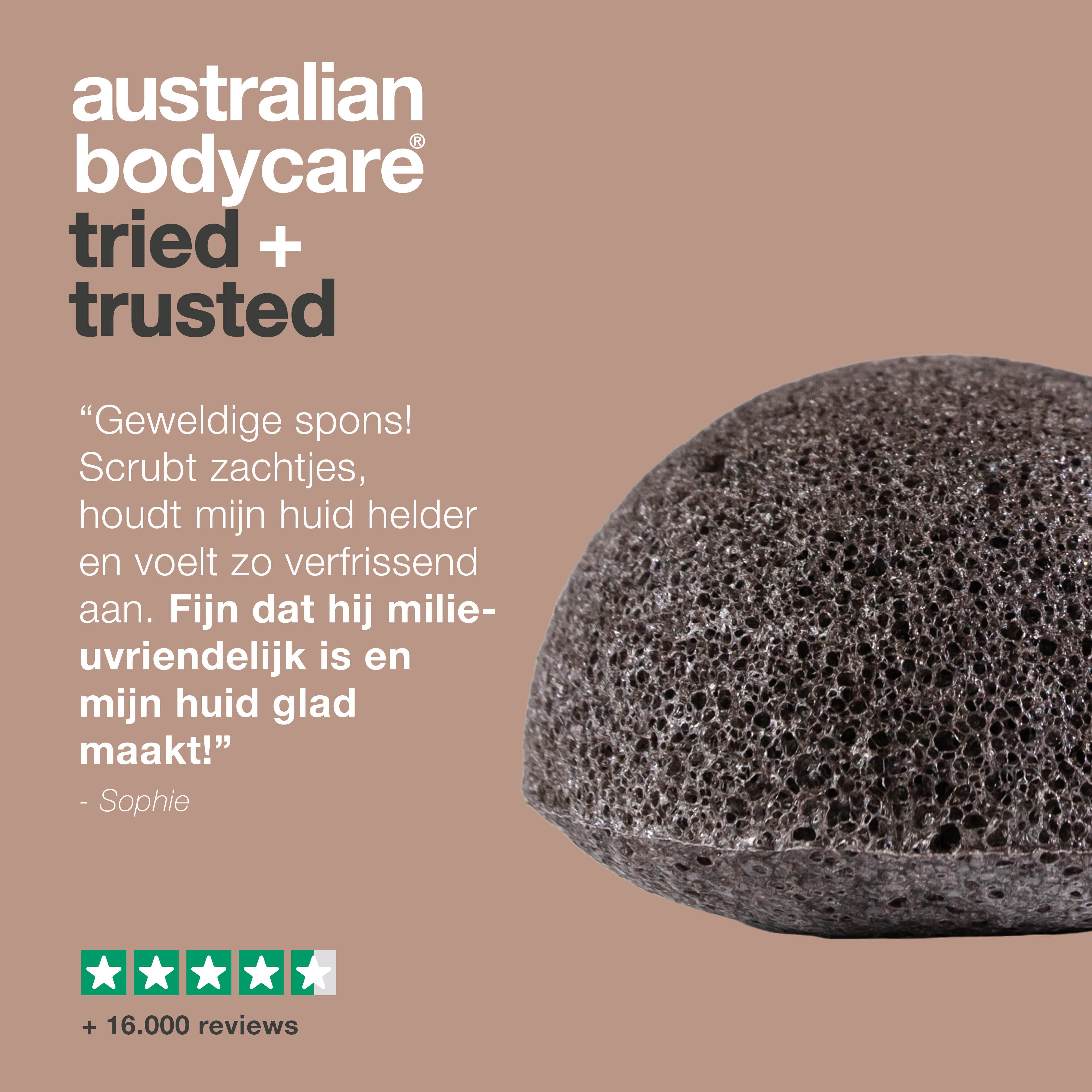 Konjac spons voor onzuivere huid — Konjac Spons voor natuurlijke exfoliatie van puistjes en mee—eters