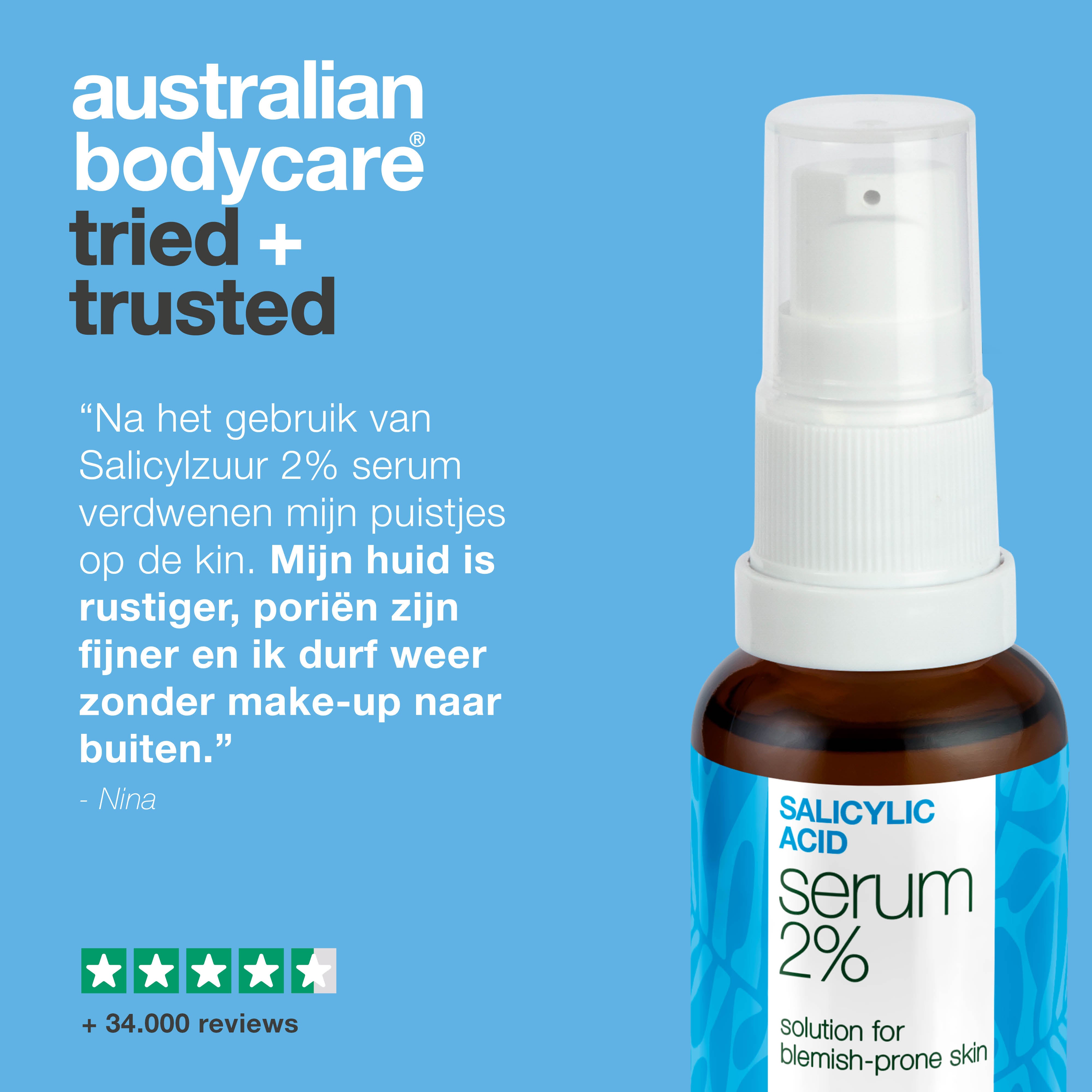 SALASIA Pure Serum PCH 30ml 2本セット Salicylzuur 2% serum tegen puistjes, mee-eters en vette huid