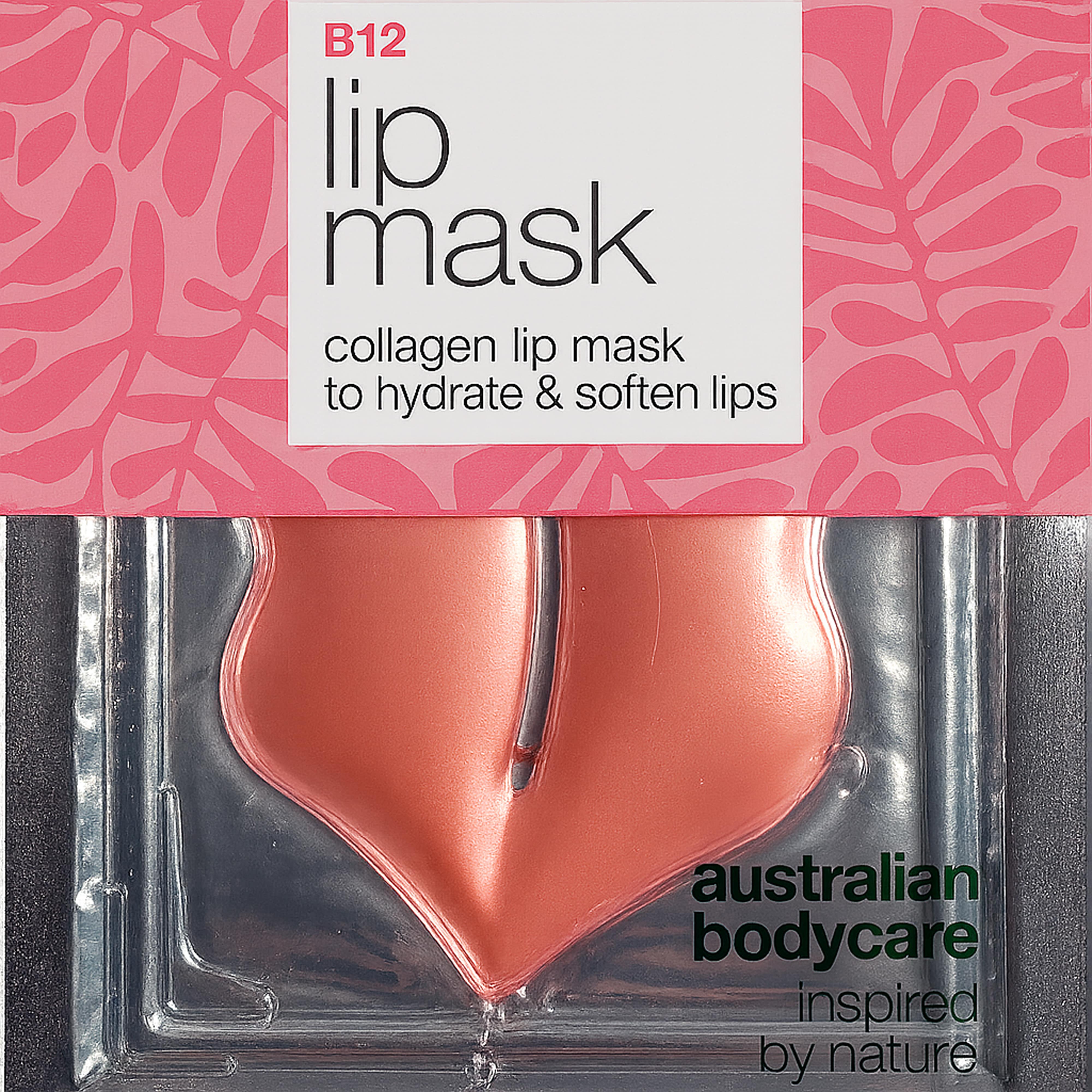 Lippenmasker tegen droge lippen en zichtbare lijntjes. Maakt glad, vol en soepel. Belangrijkste ingrediënten: B12, Centella Asiatica en hyaluronzuur.