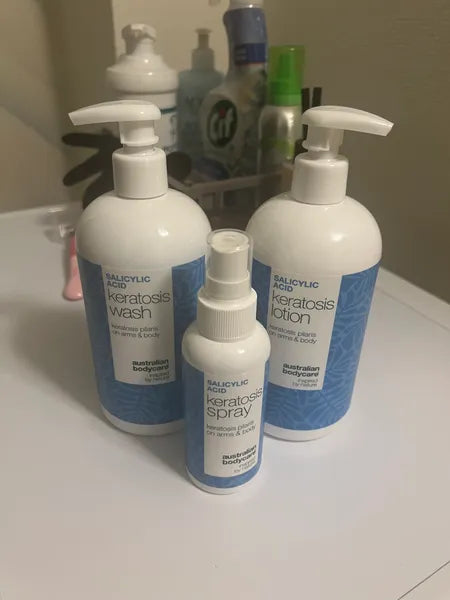 Klantresultaat keratosis pilaris – Isabell C.