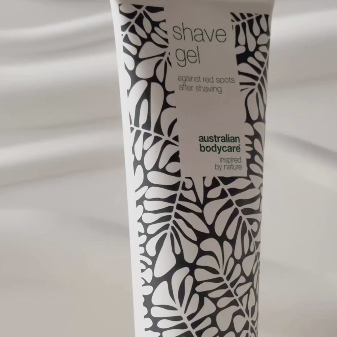 Transparante scheergel met Tea Tree Olie — Tegen rode bultjes en huidirritatie bij het scheren