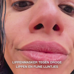 Lippenmasker voor droge, gebarsten lippen – met B12 — Lippenmasker bij droge, schrale lippen. Hydrateert en verzacht met B12, collageen en hyaluronzuur.
