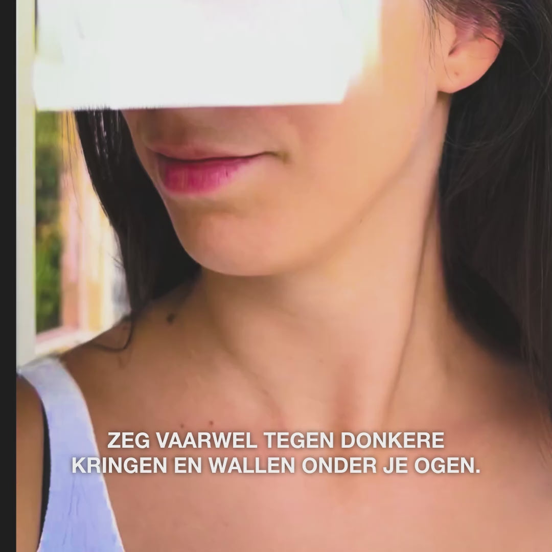 Productvideo: B12 Vitamine Oogmaskers met Collageen tegen Donkere Kringen & Wallen