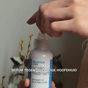 Salicylzuur hoofdhuidbehandeling tegen jeuk en schilfers — Salicylzuur hoofdhuidbehandeling verlicht jeuk, schilfers en vet. Gebruik voor het wassen voor diepe exfoliatie met actief salicylzuur.