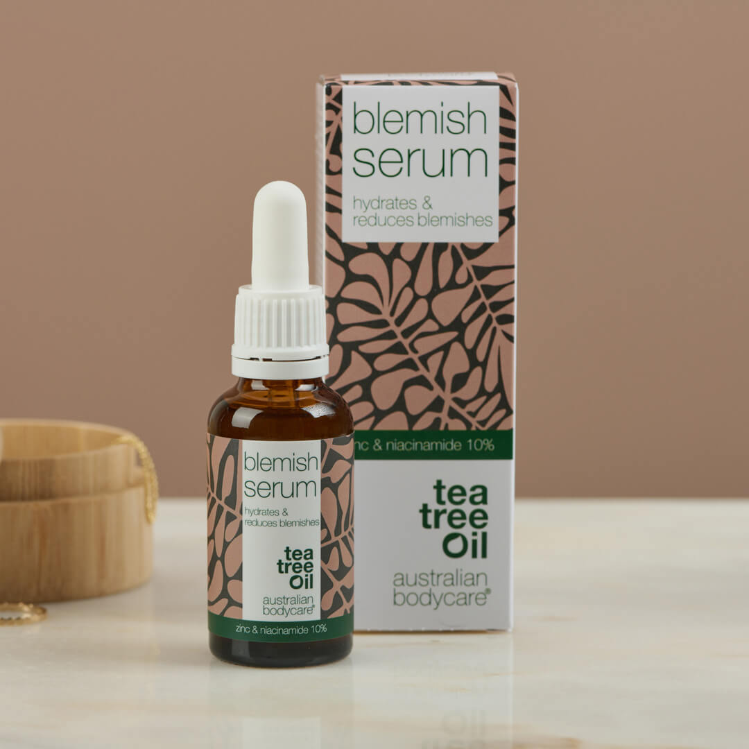 Anti-Puistjes Niacinamide Serum — 10% Niacinamide, 1% Zink en Tea Tree Olie tegen puistjes en onzuivere huid