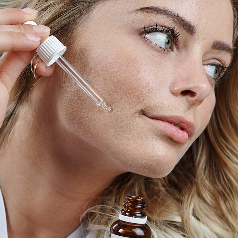 Aloe Vera & C,E, F vitamin Anti-aging serum — serum met Aloë Vera, Tea Tree Olie en Hyaluronzuur tegen rimpels