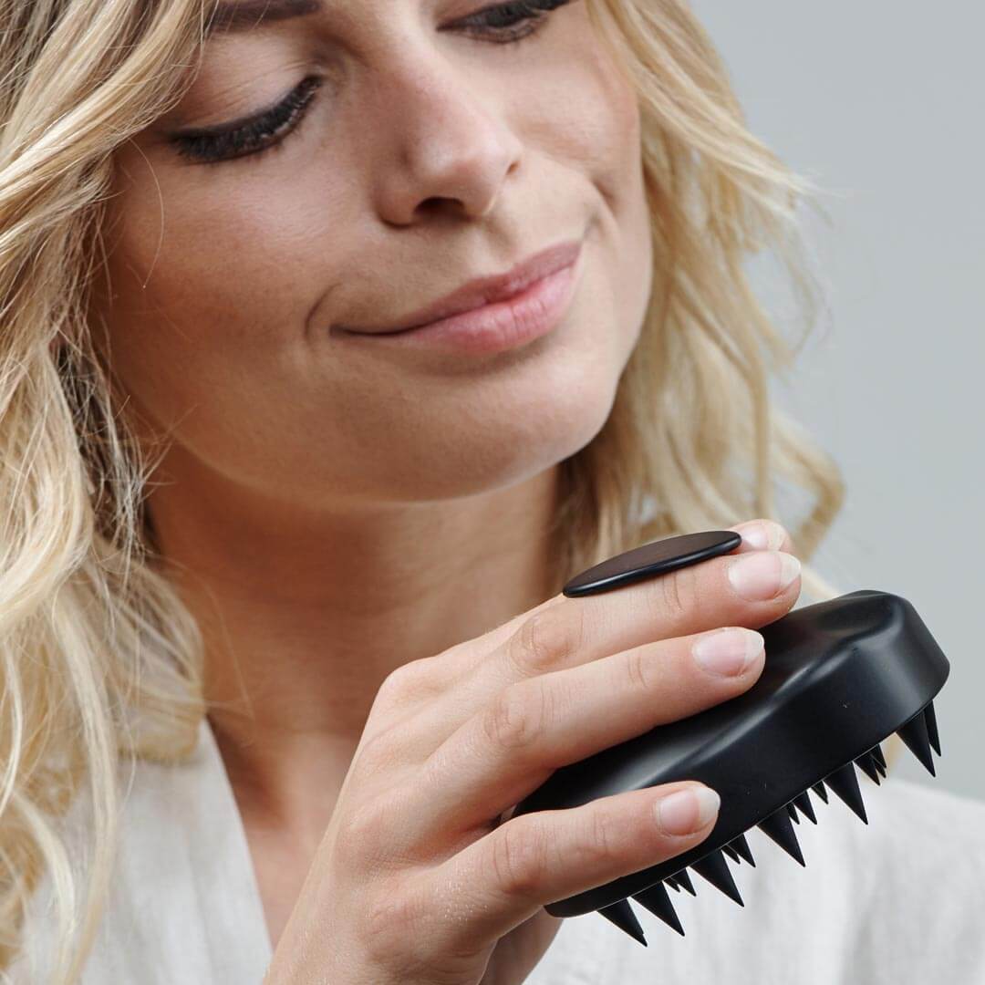 Scalp Brush voor een gezonde hoofdhuid — Scalp massager geschikt voor een droge hoofdhuid, bij roos of haaruitval