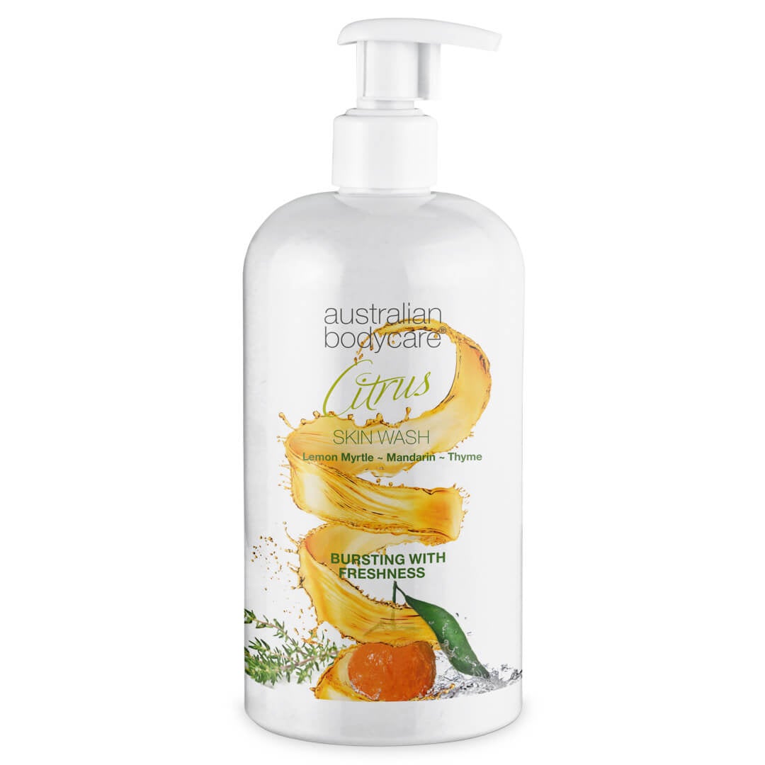 Professionele Citrus Skin Wash — Professionele body wash met Teatree Olie en citrus voor dagelijks gebruik