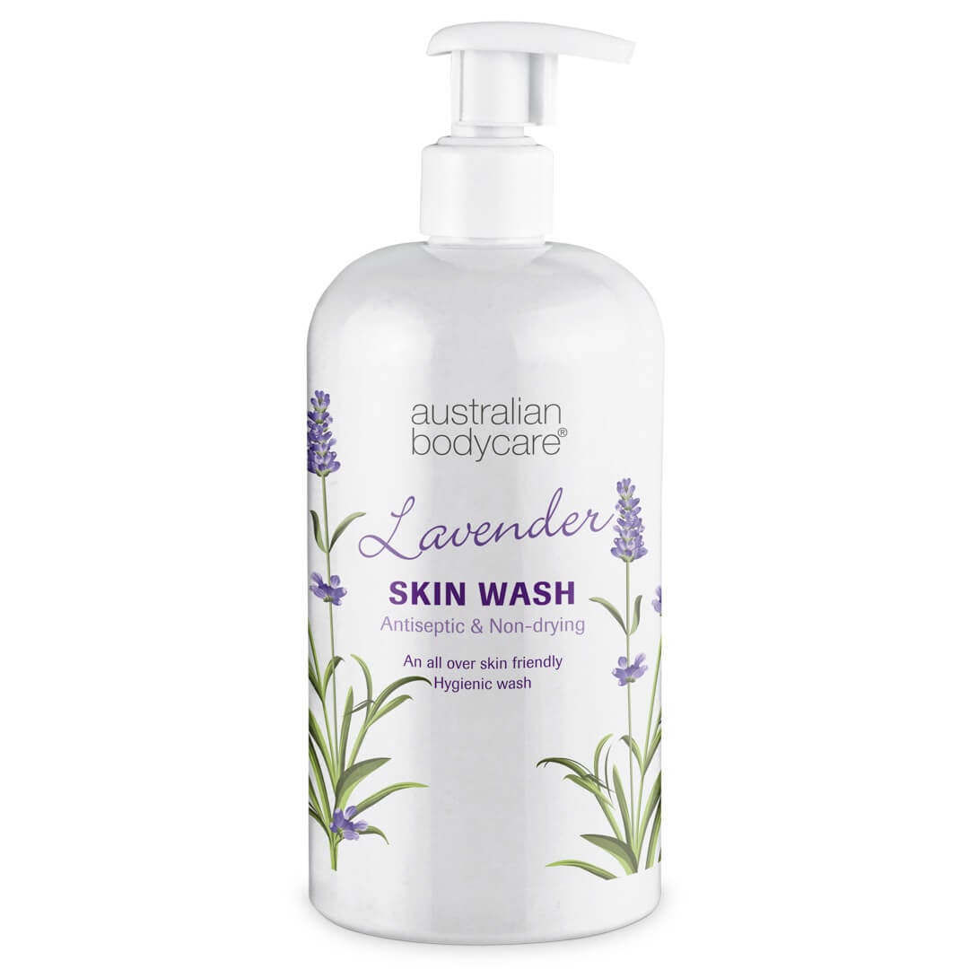 Professionele Lavender Skin Wash — Professioneel Showergel met Tea tree Olie en Lavendel voor de dagelijkse reiniging van je lichaam