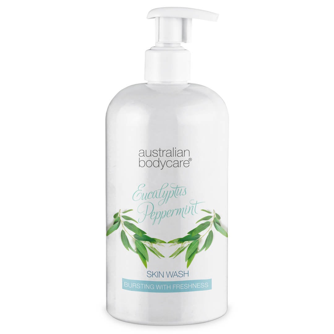 Professionele Eucalyptus Skin Wash — Douchegel voor professioneel gebruik met natuurlijke Teatree Olie en Australische Eucalyptus