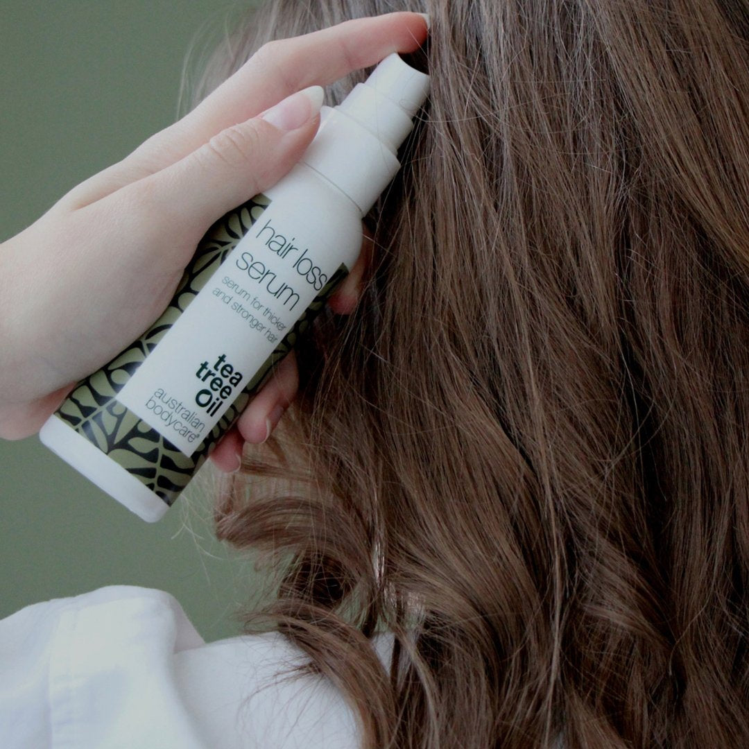 Haaruitvalpakket met haarvitamines voor haaruitval en dun haar — Haaruitvalproducten met Biotine, Tea Tree Olie en Capilia Longa