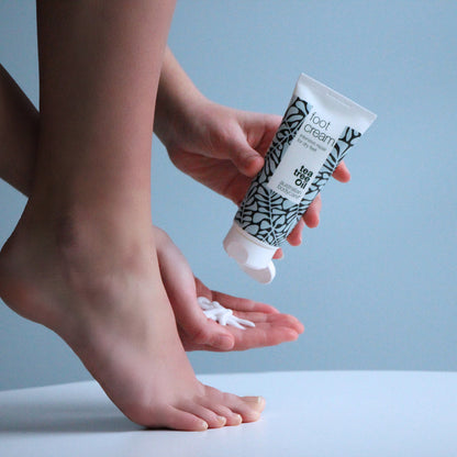 Pakket voor voetverzorging - Pakket met 3 producten voor de dagelijkse verzorging van droge voeten en gele nagels