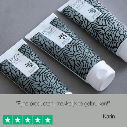 Pakket voor exfoliatie van de huid - 3 producten voor diepe reiniging van talgbultjes en onzuivere huid op het lichaam
