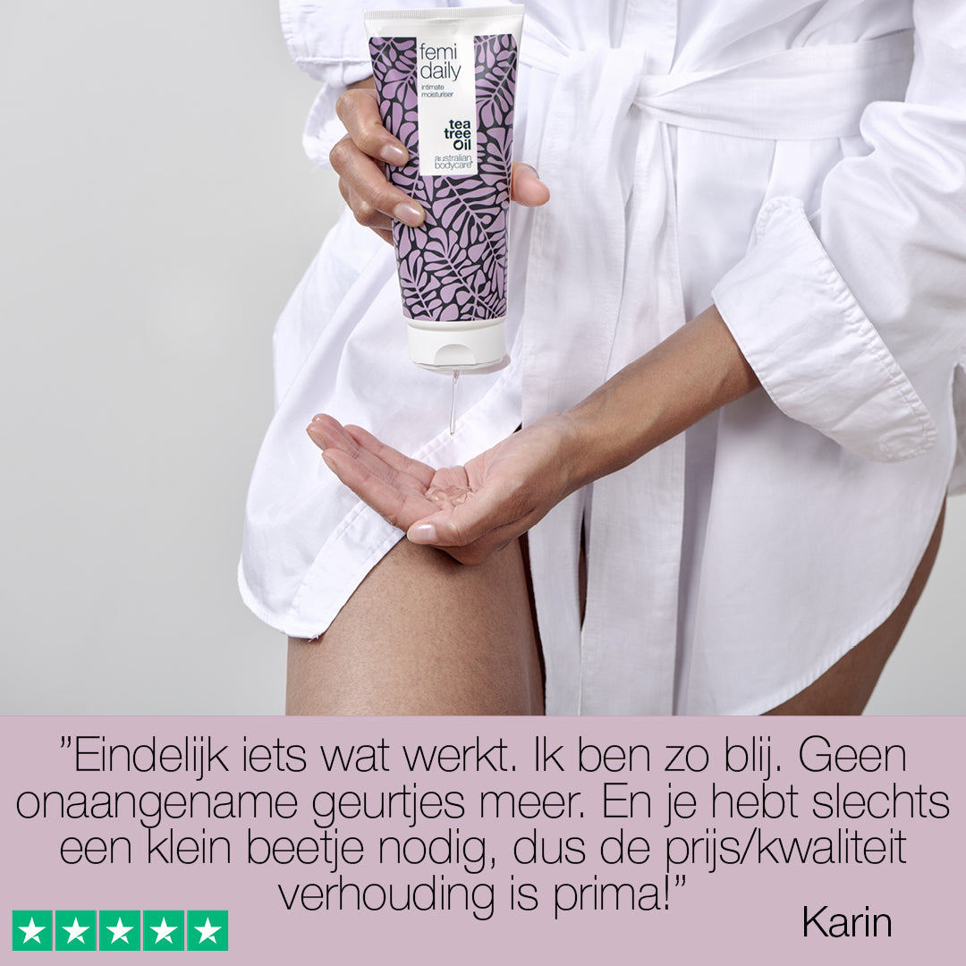 Intieme gel tegen intiem ongemak — 100% Natuurlijke vaginale gel tegen jeuk en vaginale droogheid