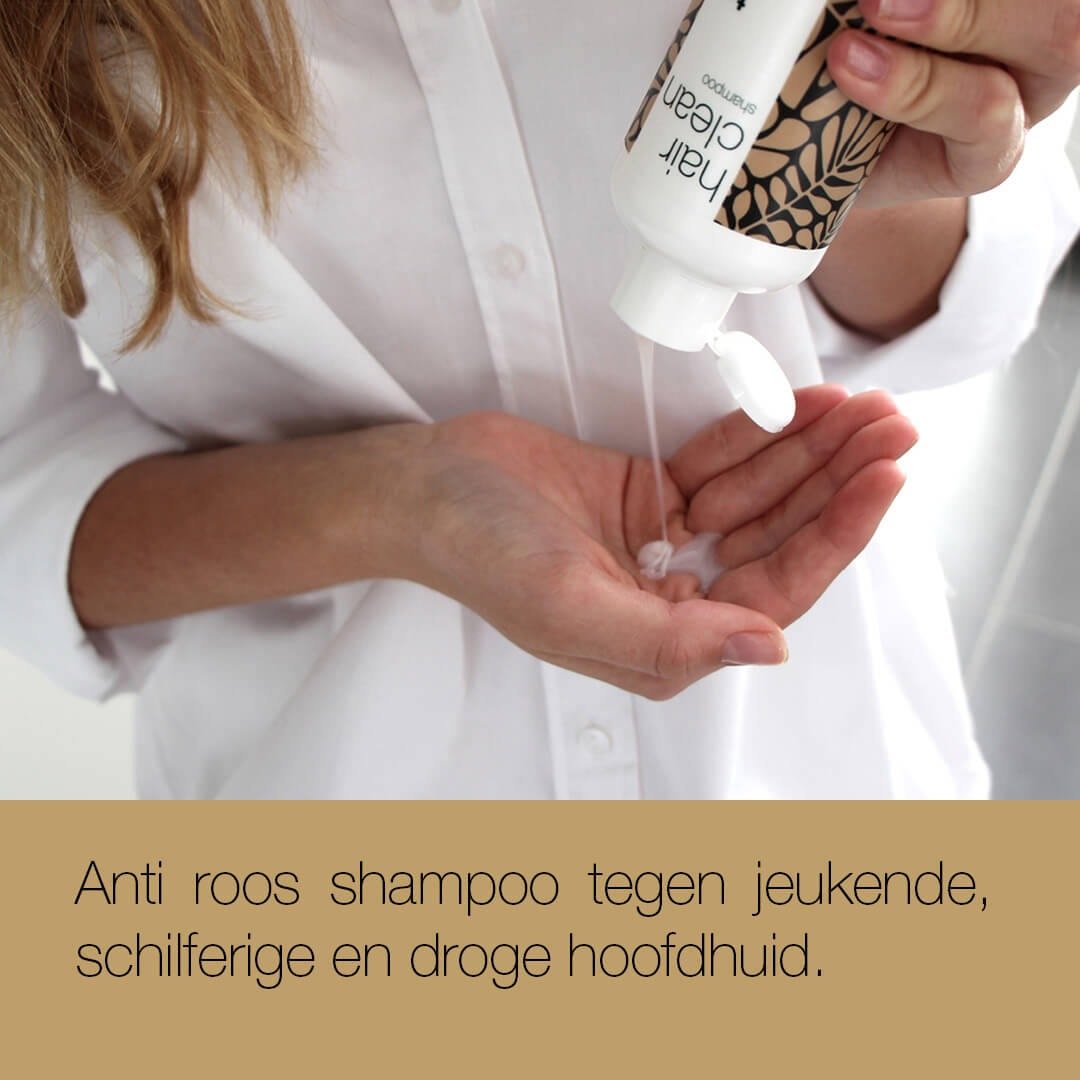 Anti–Roos Shampoo met Tea Tree - tegen jeukende, schilferige en droge hoofdhuid