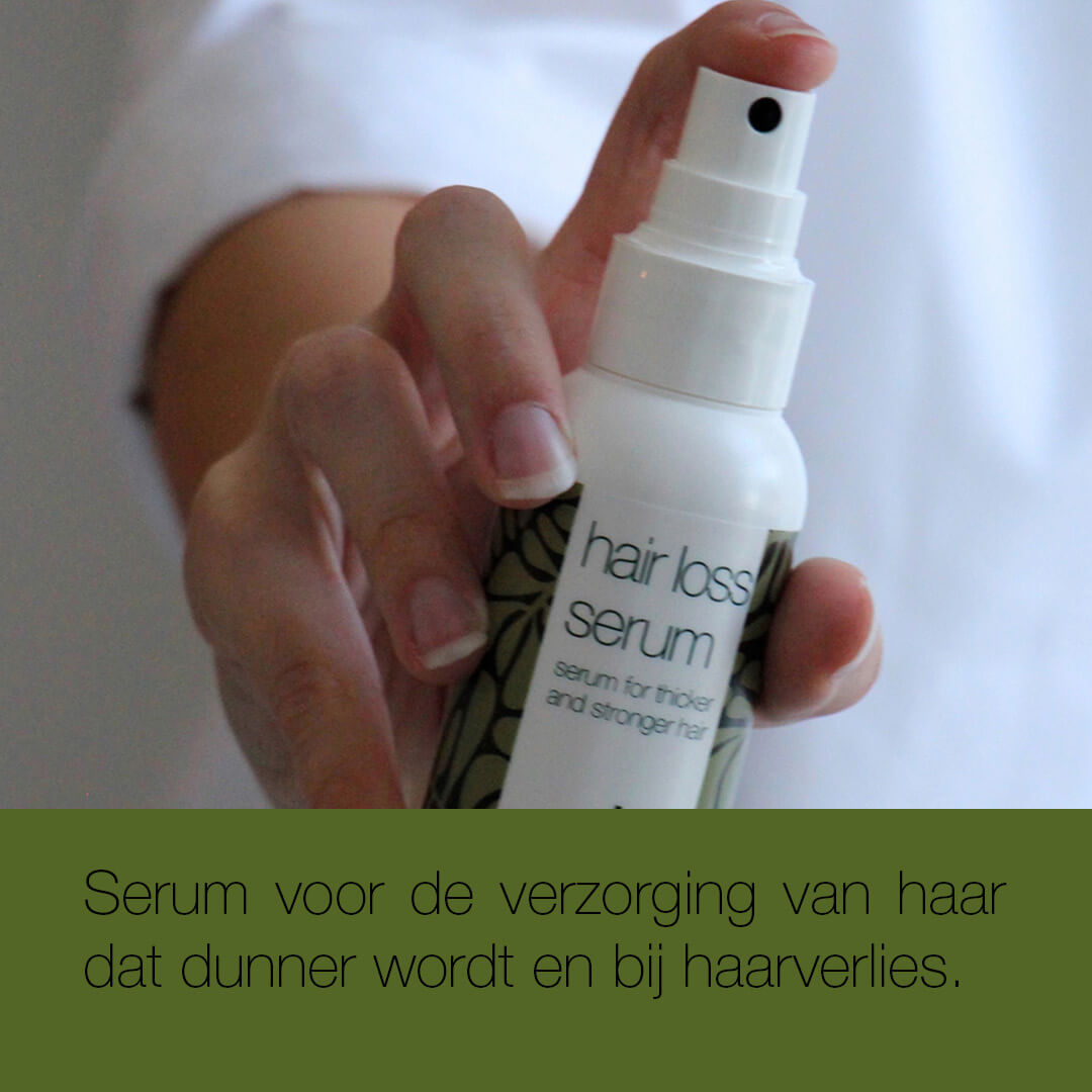 Haaruitval Serum — Serum voor de verzorging van haar dat dunner wordt en bij haarverlies