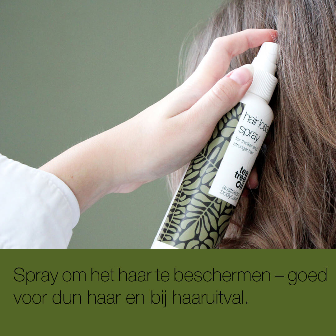 Haaruitval Spray - Spray om het haar te beschermen – goed voor dun haar en bij haaruitval